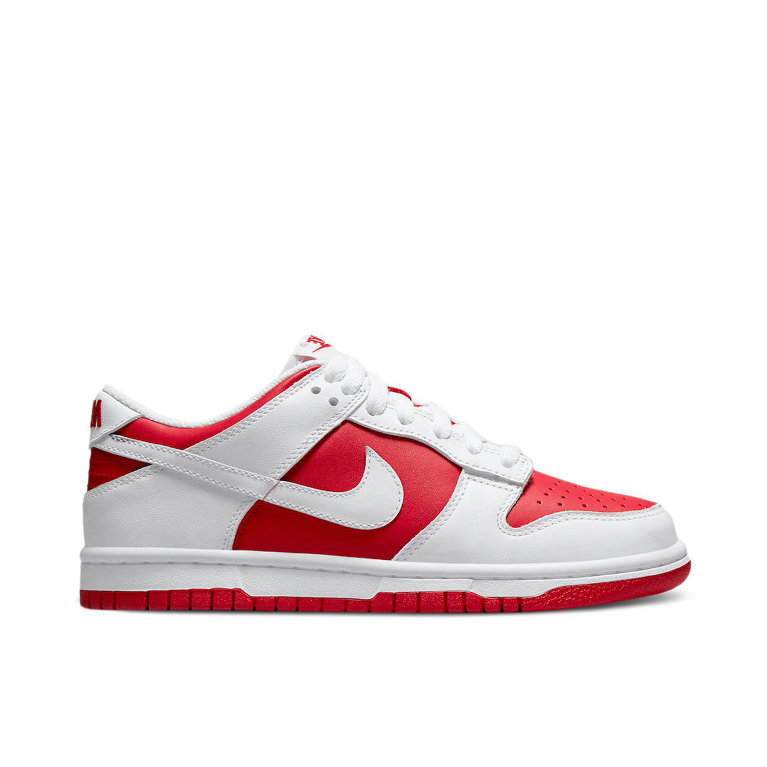 champion ship red dunks