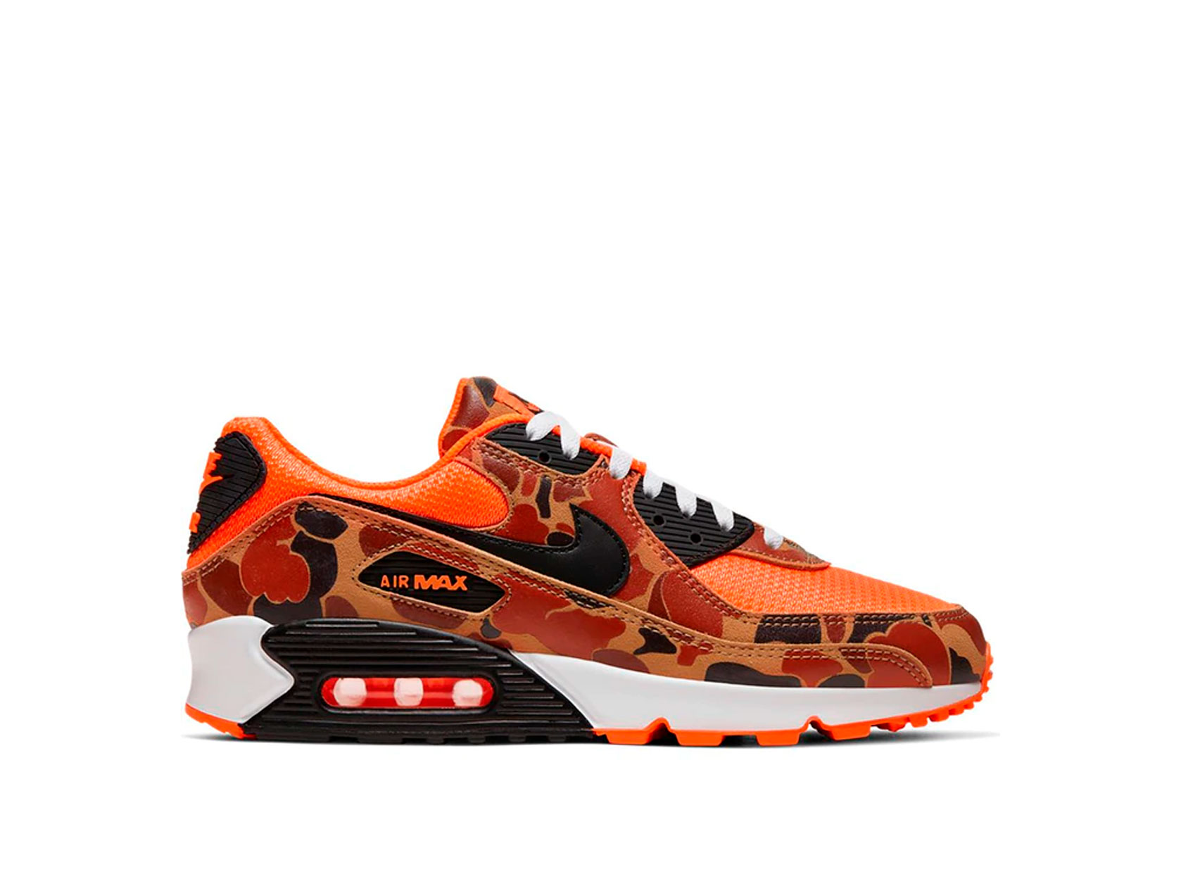 Shop Nike Air Max 90 Orange Camo Online 