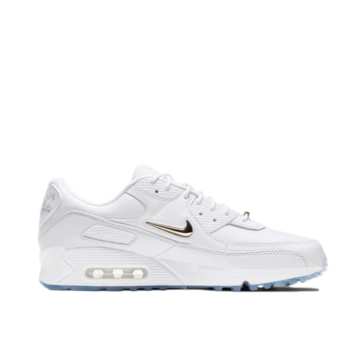 White Nike Air Max 90 Sneakers | Laced