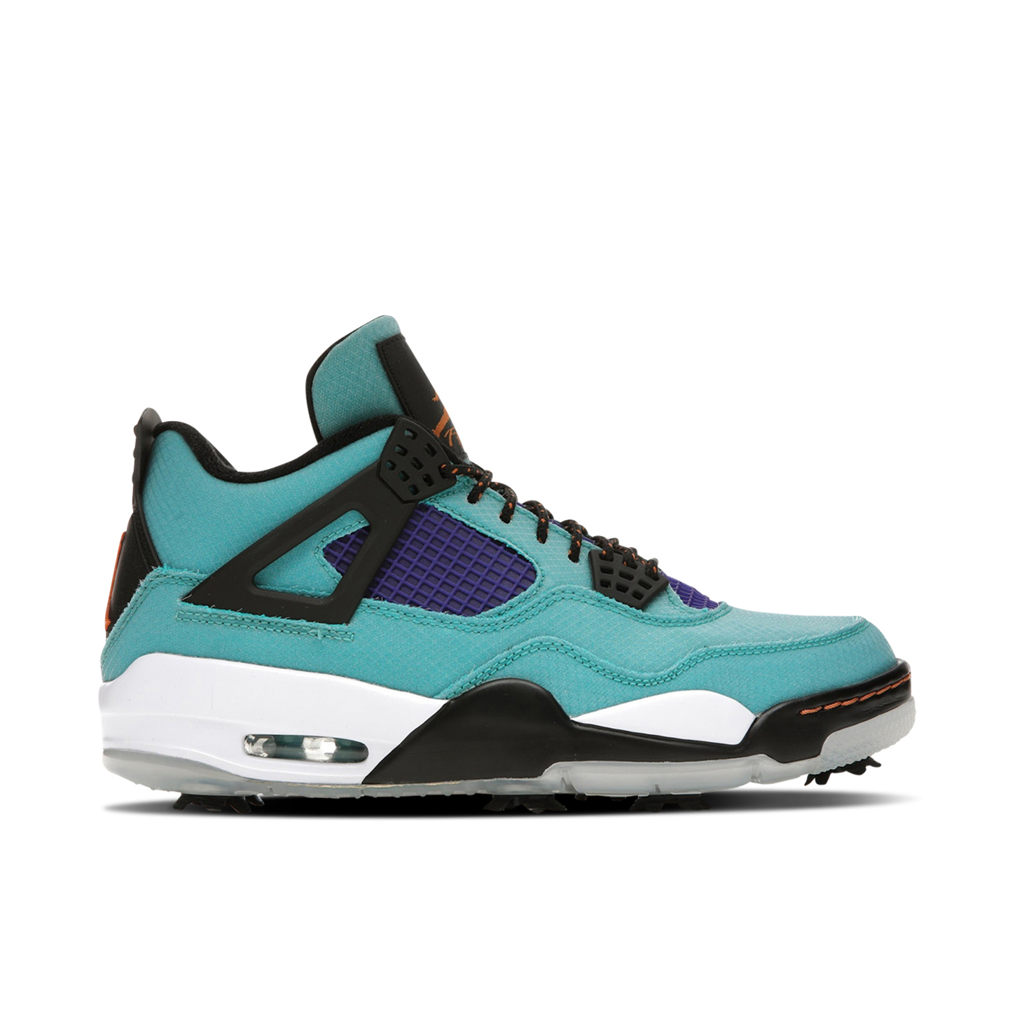 Teal and sales purple jordans