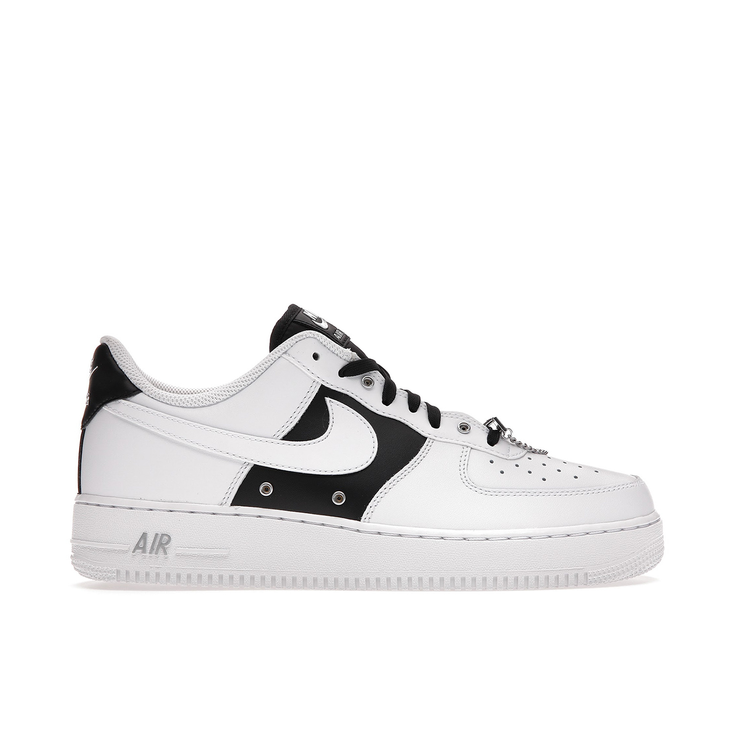 Nike Air Force 1 07 Low White Snap Accessories Womens | DA8571-100 | Laced