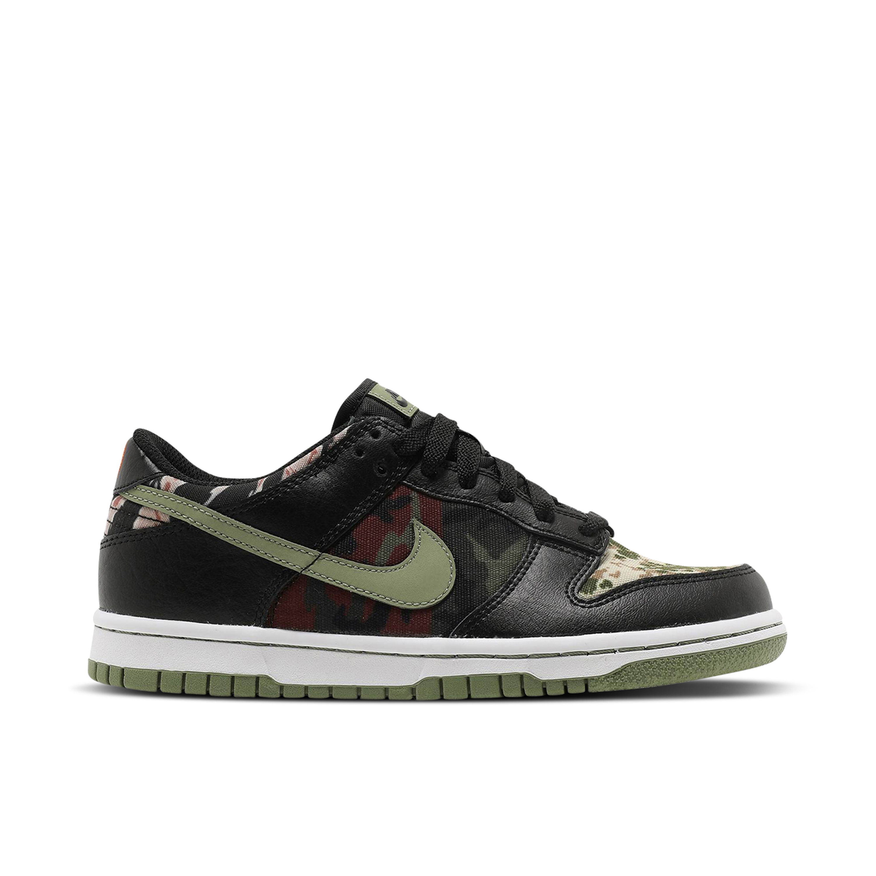 Nike Dunk Low Black Multi Camo GS | DB1909-001 | Laced