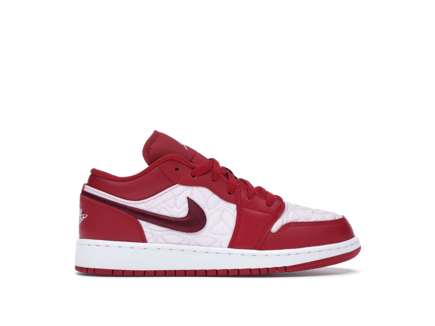 Nike Air Jordan Air Jordan 1 Low Red Quilt GS | DB3621-600 | FOOTY.COM