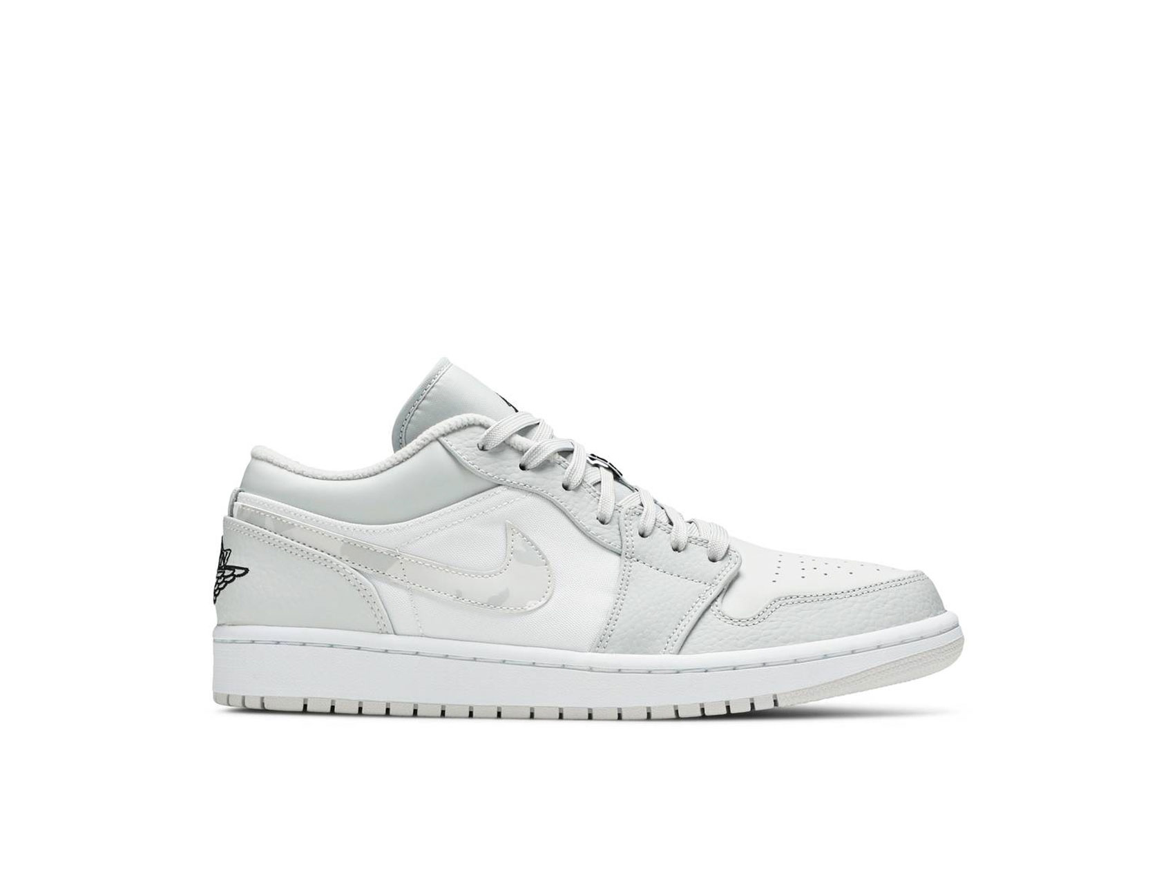 Air Jordan 1 Low White Camo Dc9036 100 Laced