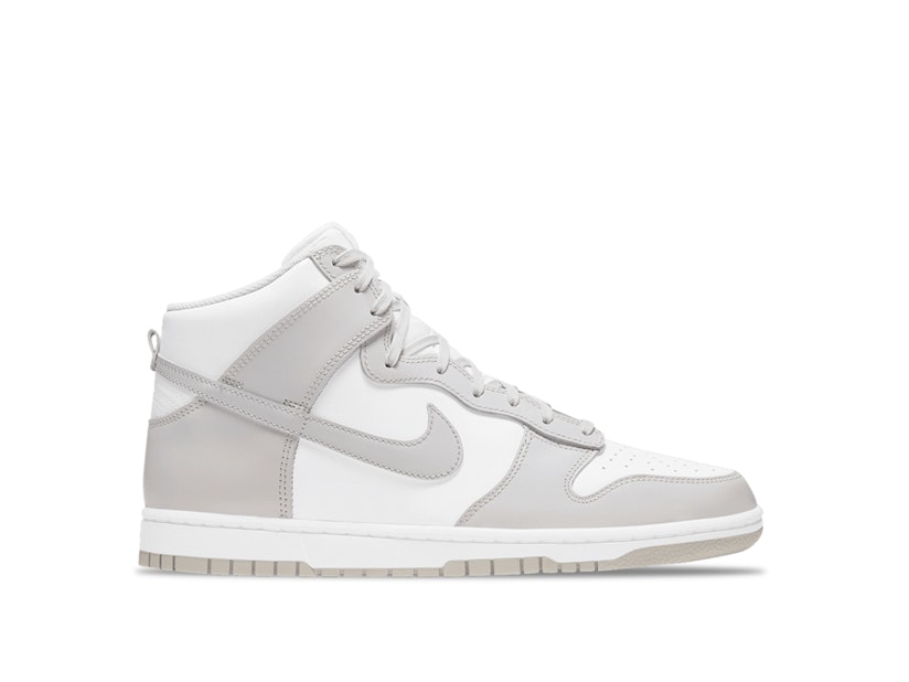 Nike Dunk High Vast Grey Retro White 21 Dd1399 100 Laced Nike Dunk High Vast Grey Retro White 21 Dd1399 100 Laced