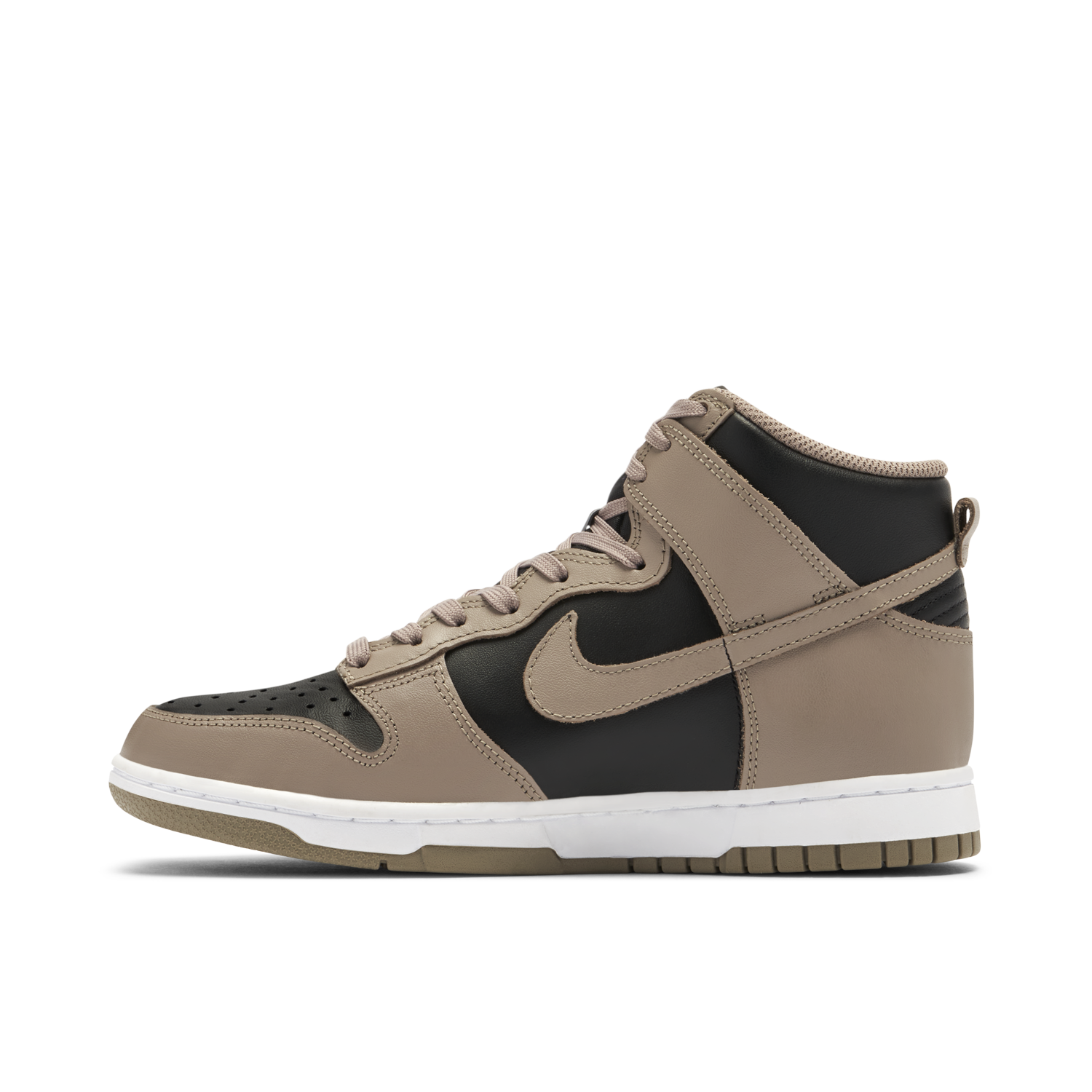 brown nike dunk high