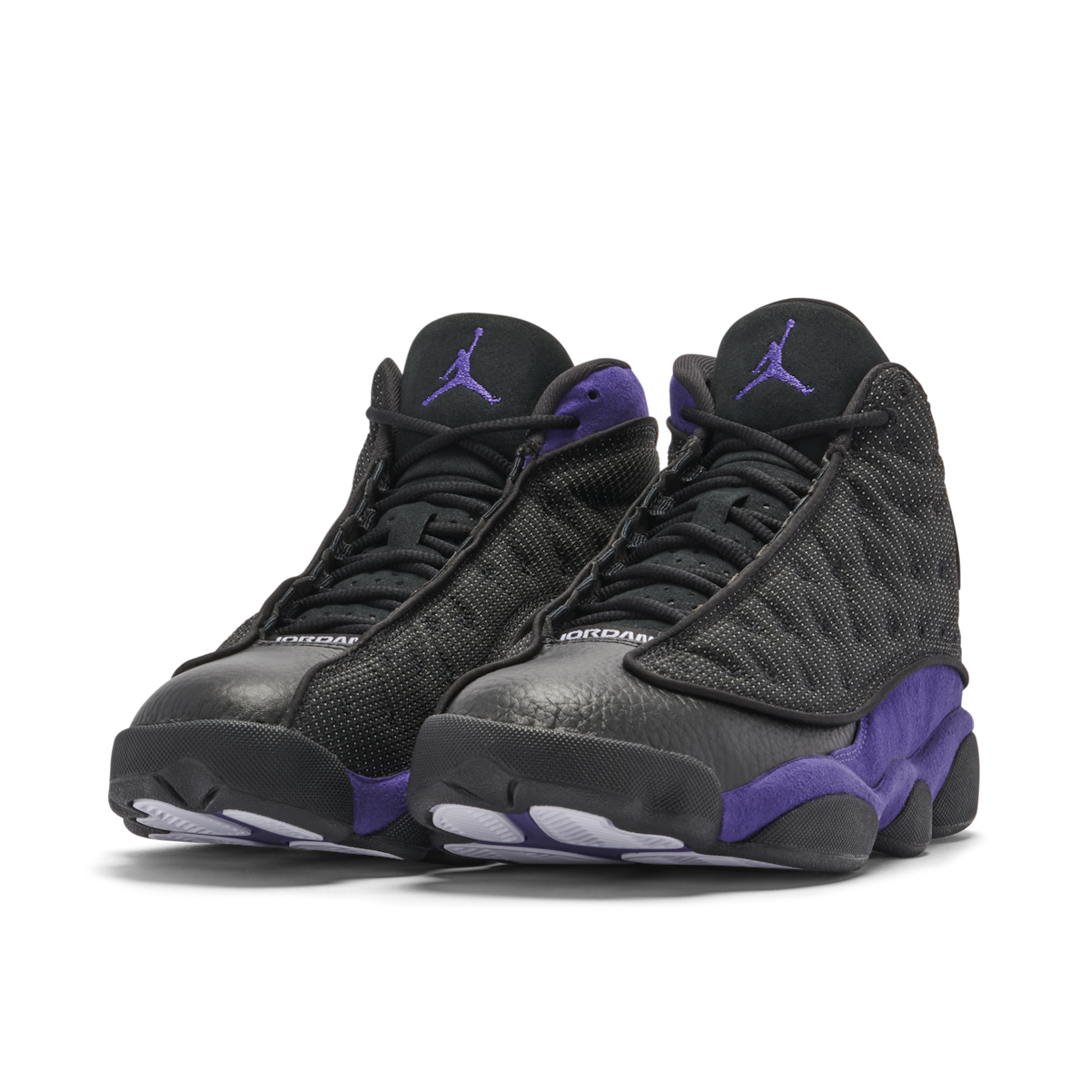 Jordan 13 black purple best sale
