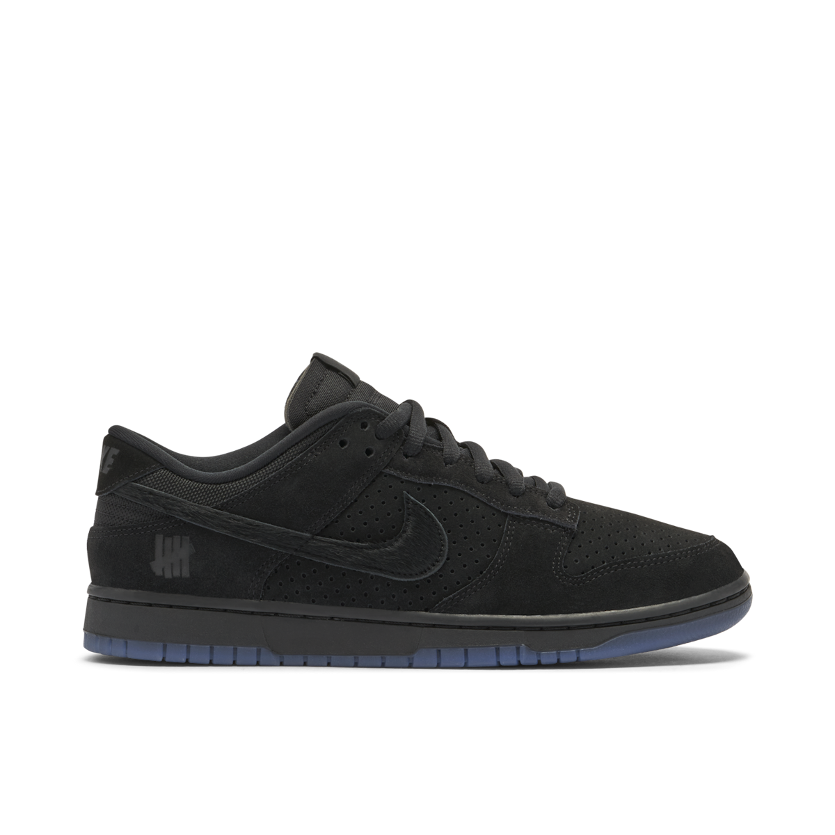 Nike Dunk Low x UNDEFEATED Black DO9329 001 Laced