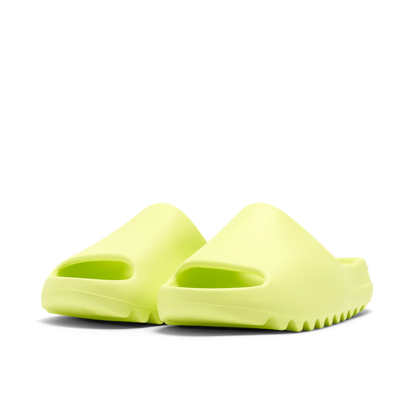Yeezy Slide Glow Green | GX6138 | Laced