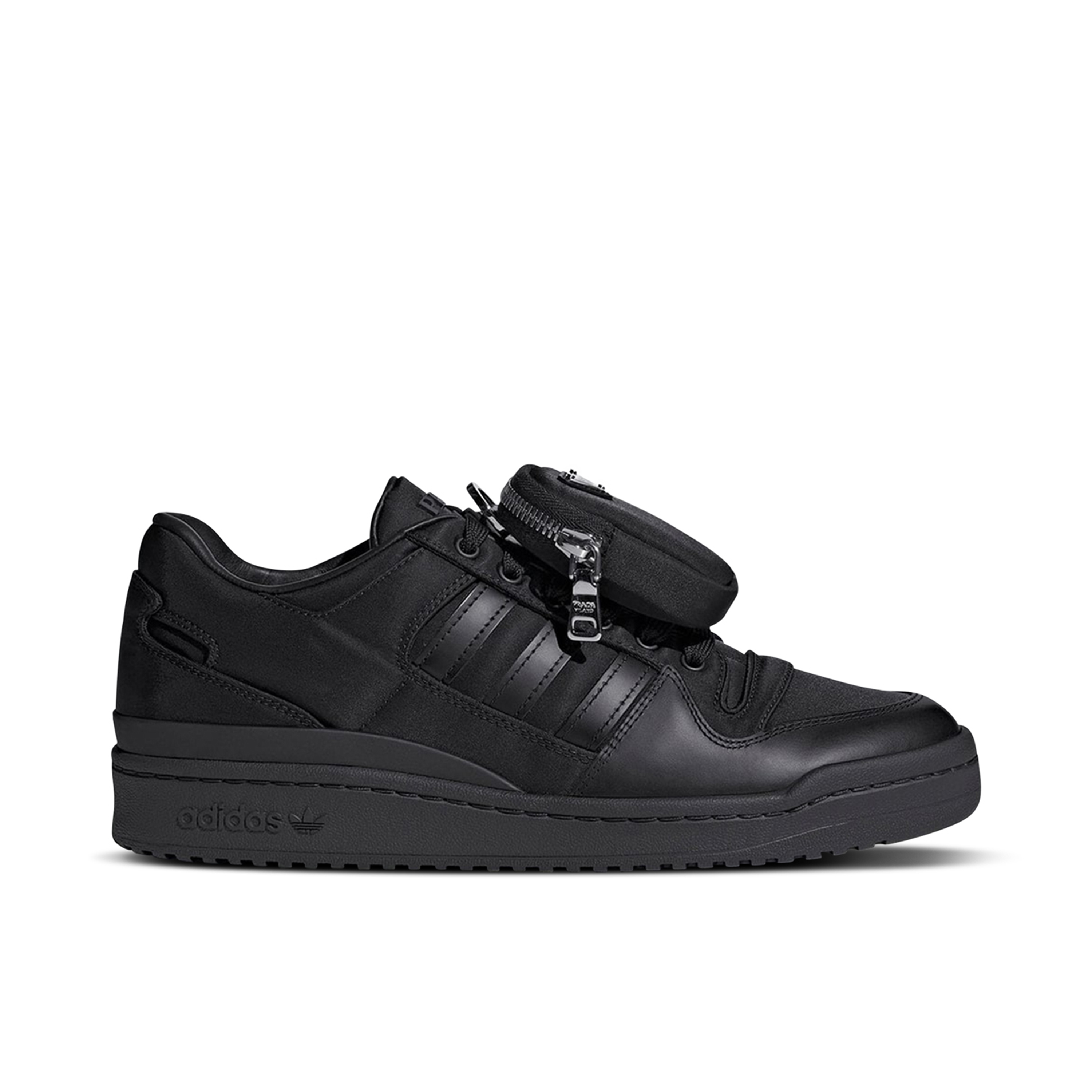 Prada x adidas Forum Low Black | GY7043 | Laced