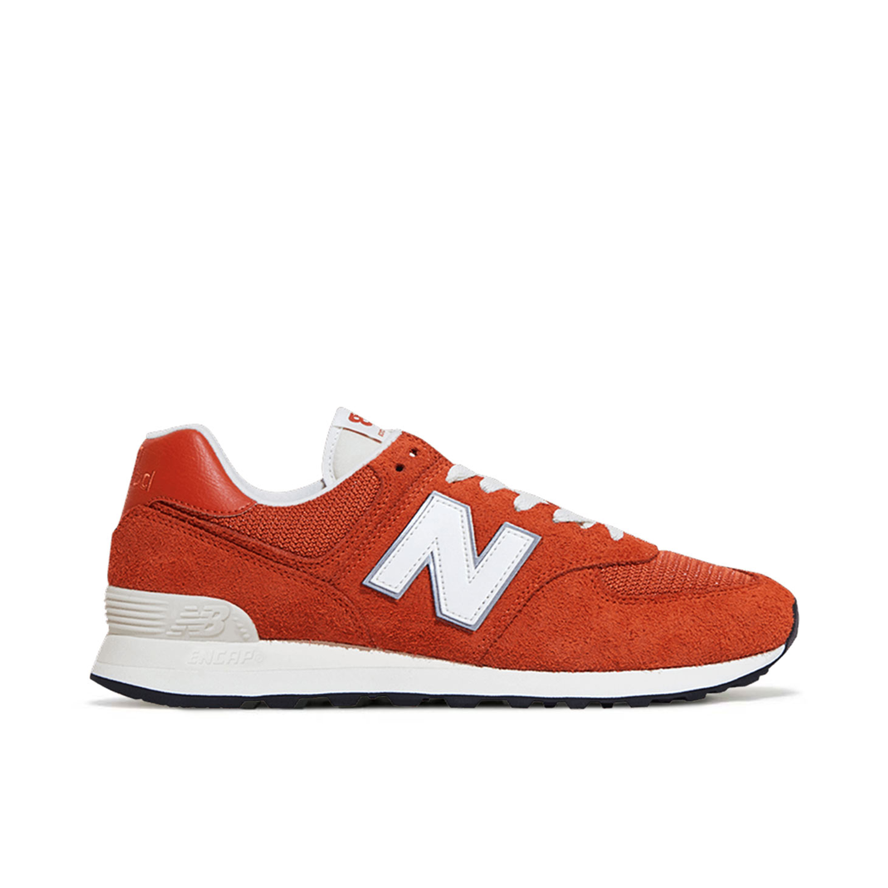 size? × New Balance 574 College Pack Orange | ML574SIZ | Laced