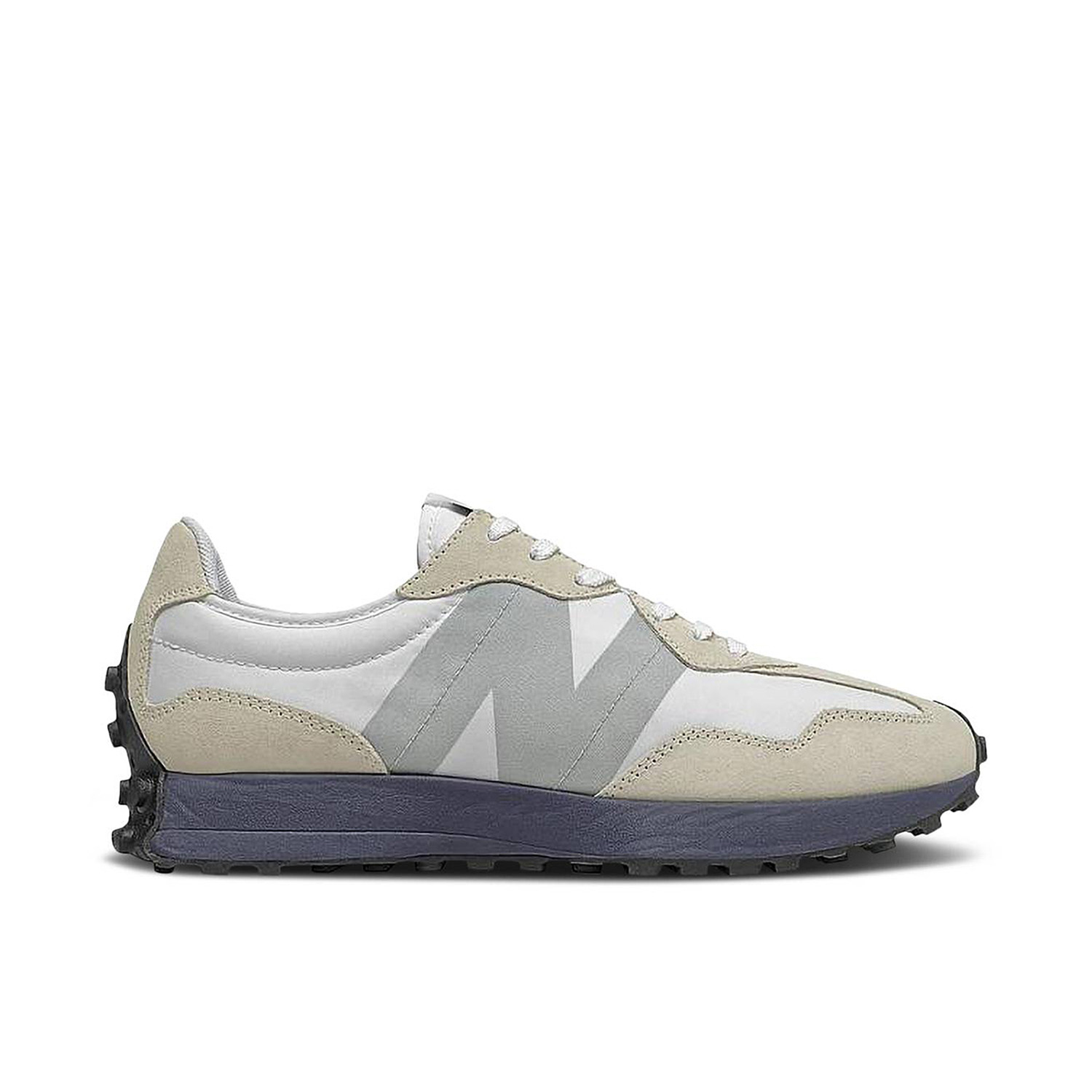 New Balance 327 White Navy | MS327CPC | Laced