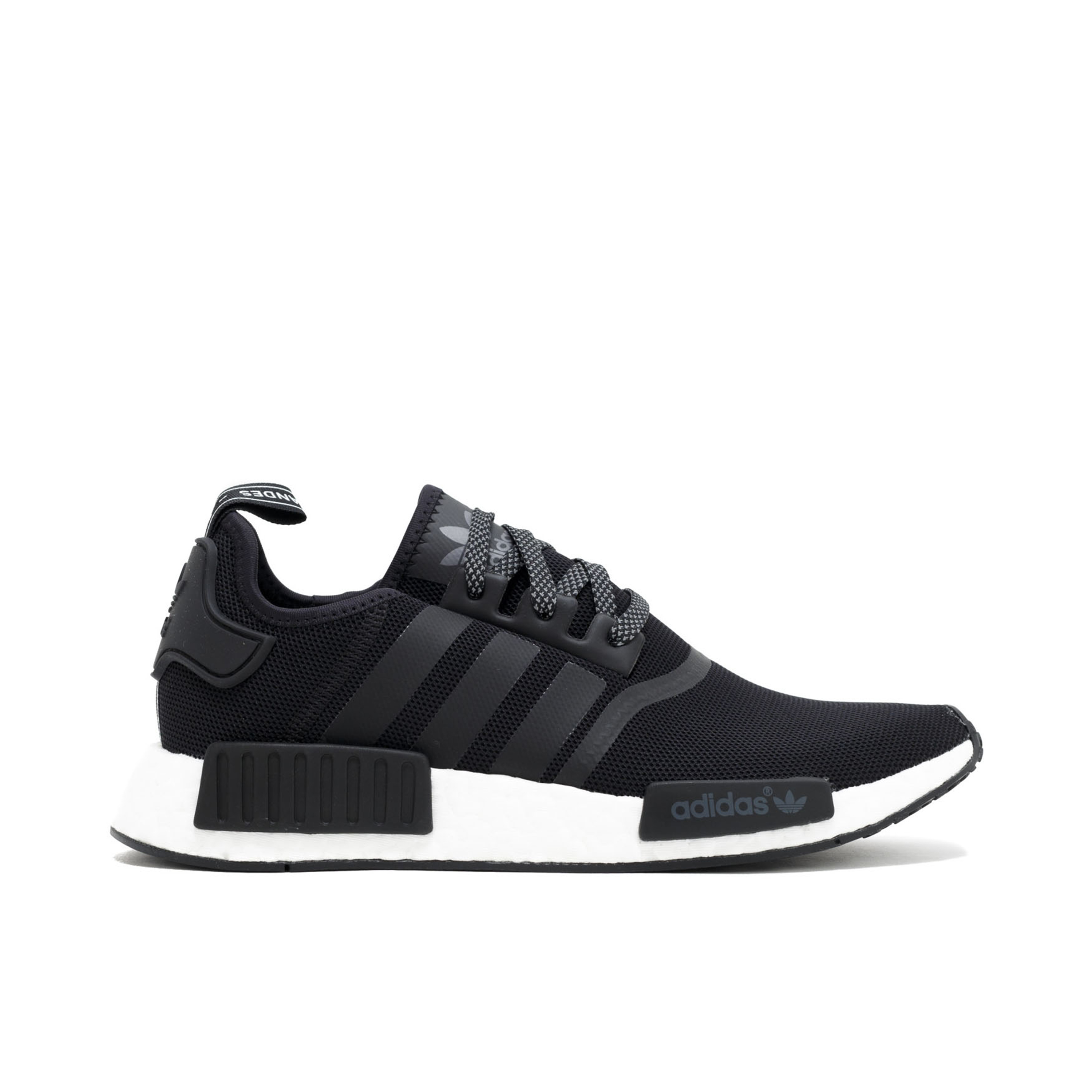 Black Reflective NMD R1 S31505 Laced