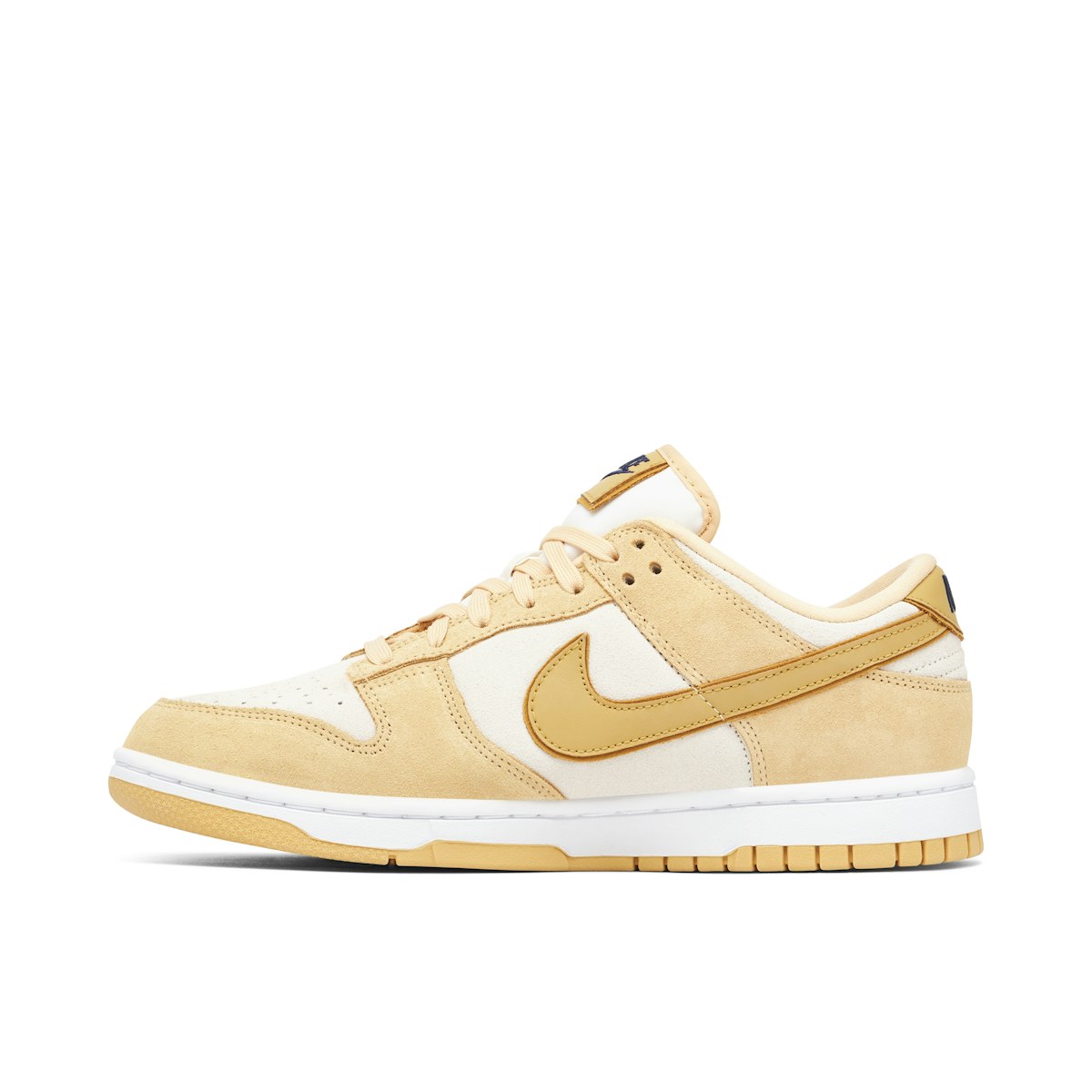 Nike Dunk Low Celestial Gold Suede Womens | DV7411-200 | Laced