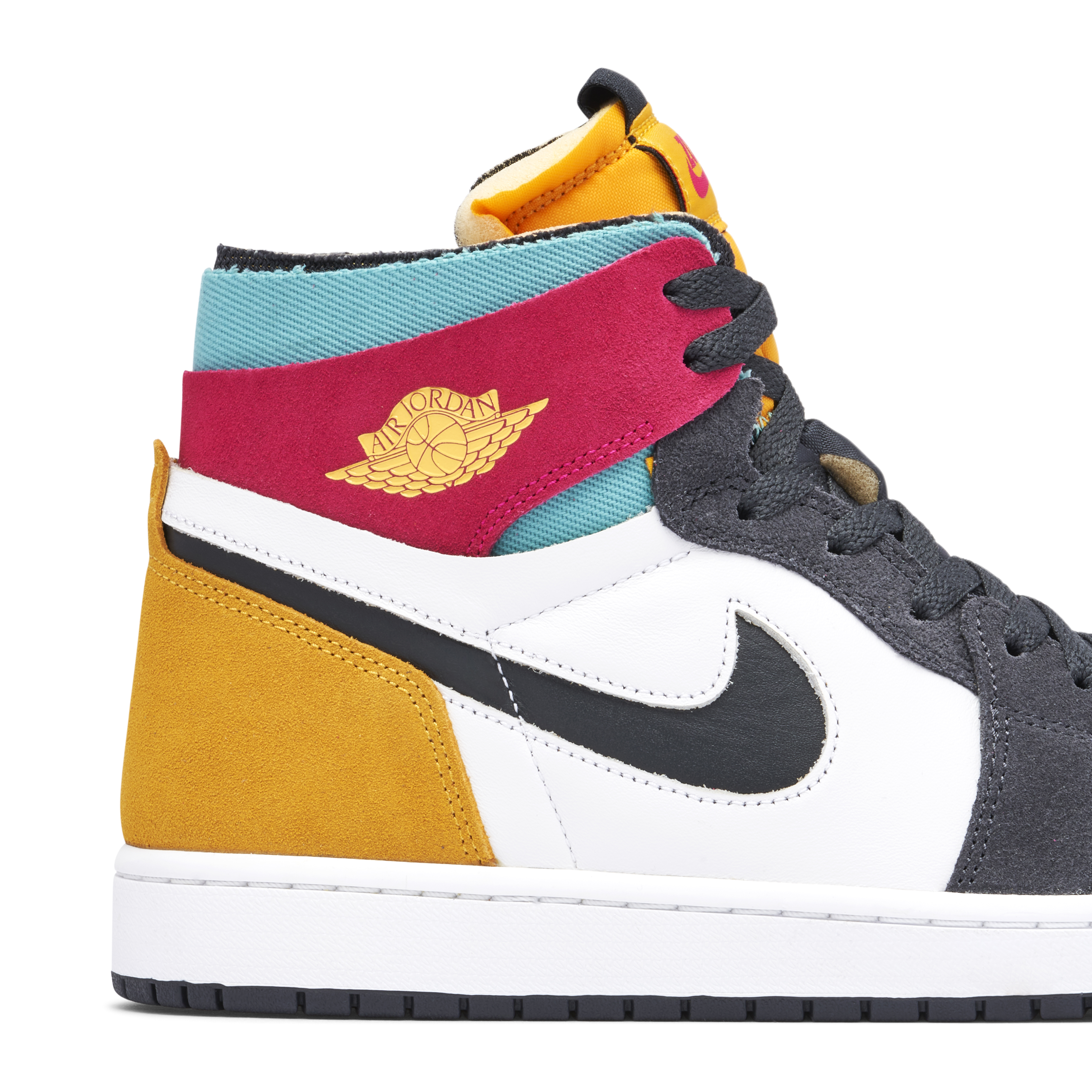 Multicolor aj1 clearance