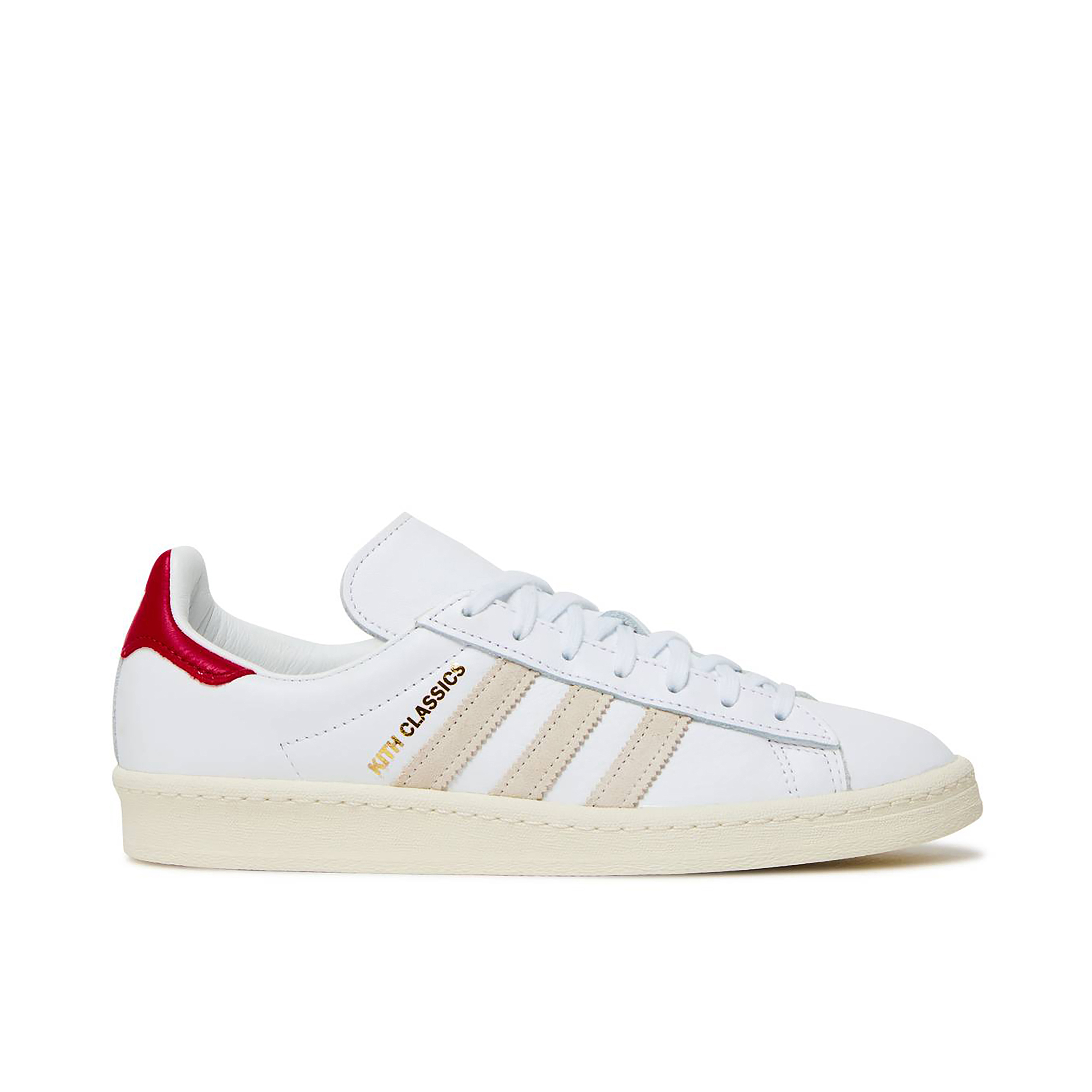 Adidas Campus 80s x Kith Classics Program White Red | GY2542 | Laced