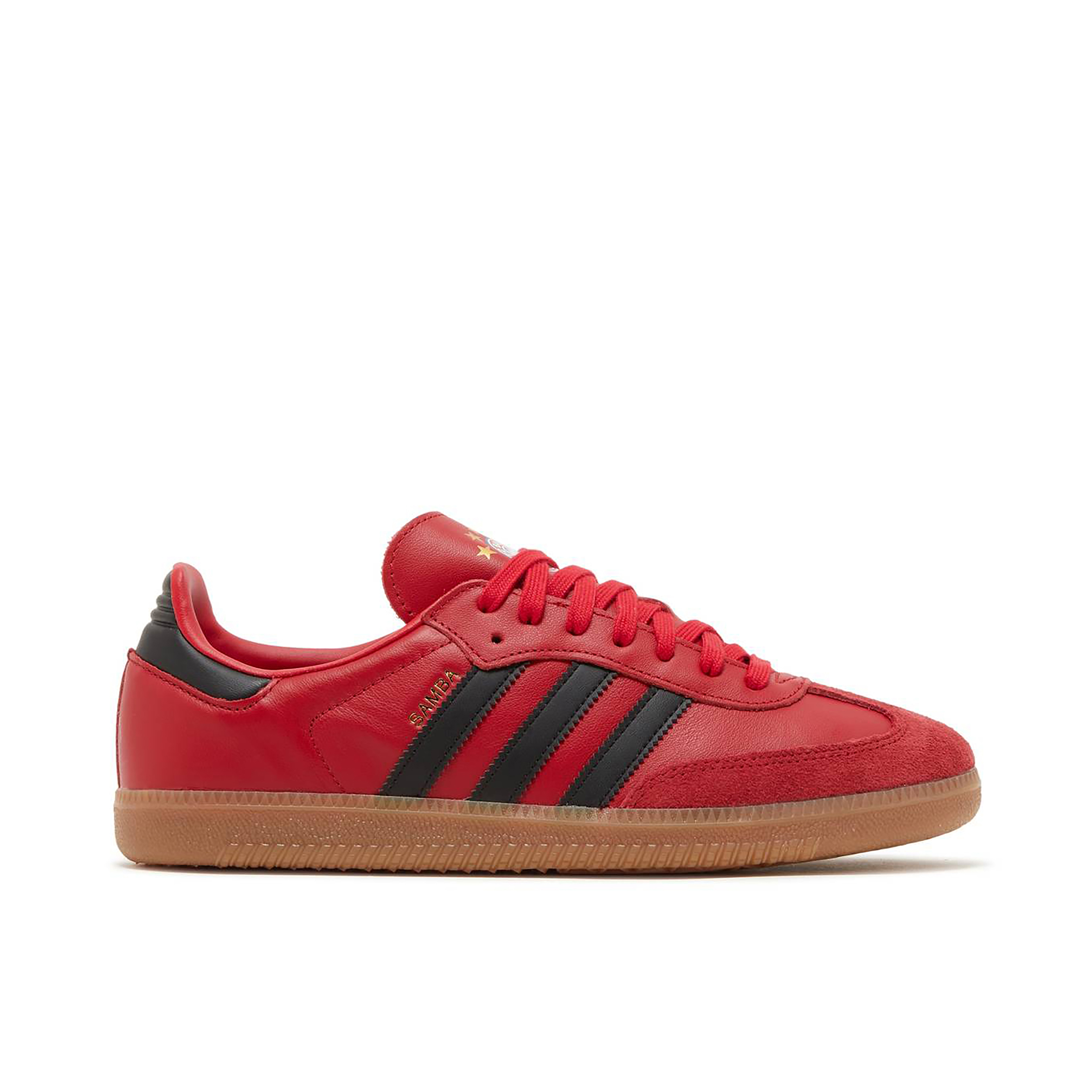 Adidas Samba x FC Bayern Munich Power Red Black | HQ7031 | Laced