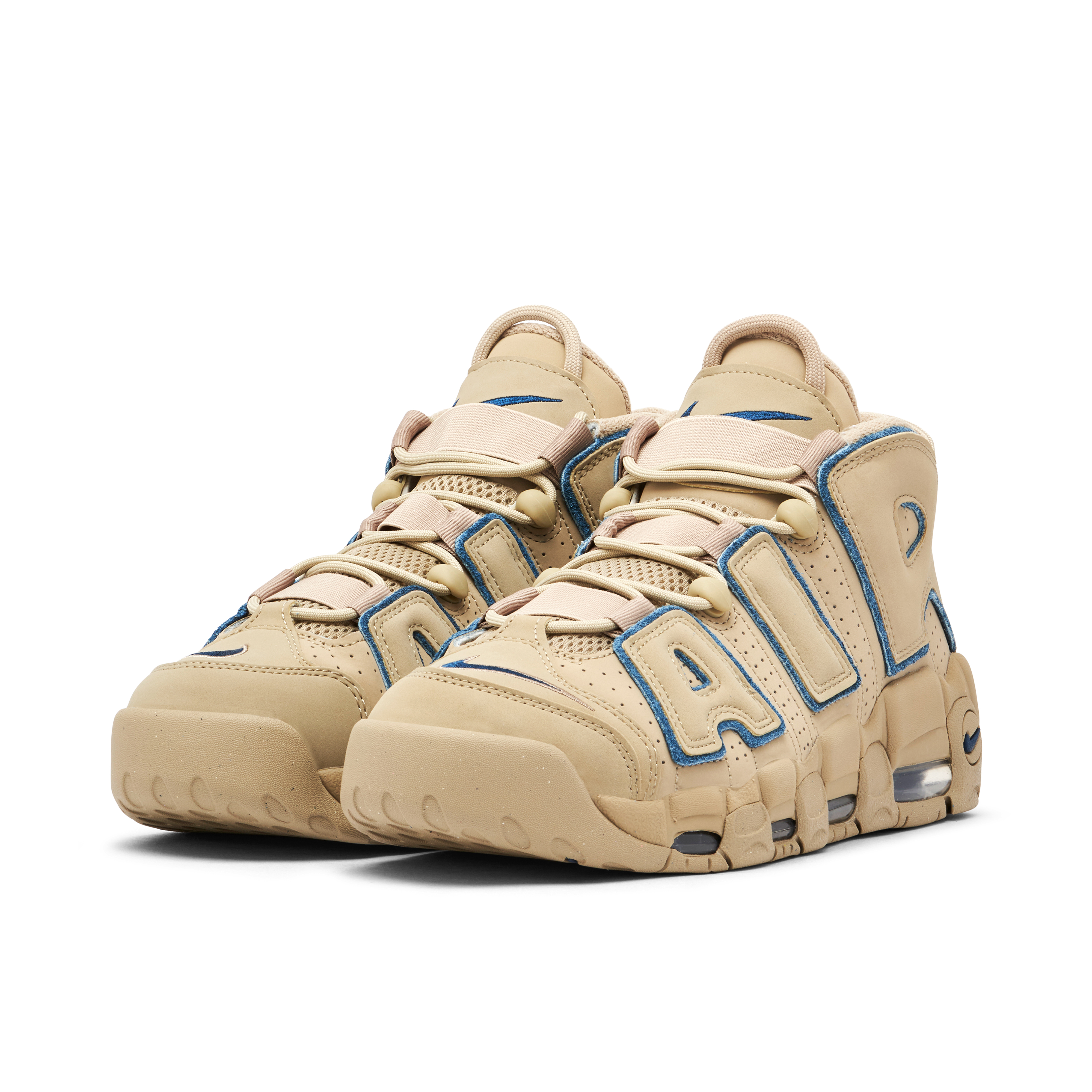 Nike air shop uptempo femme brun