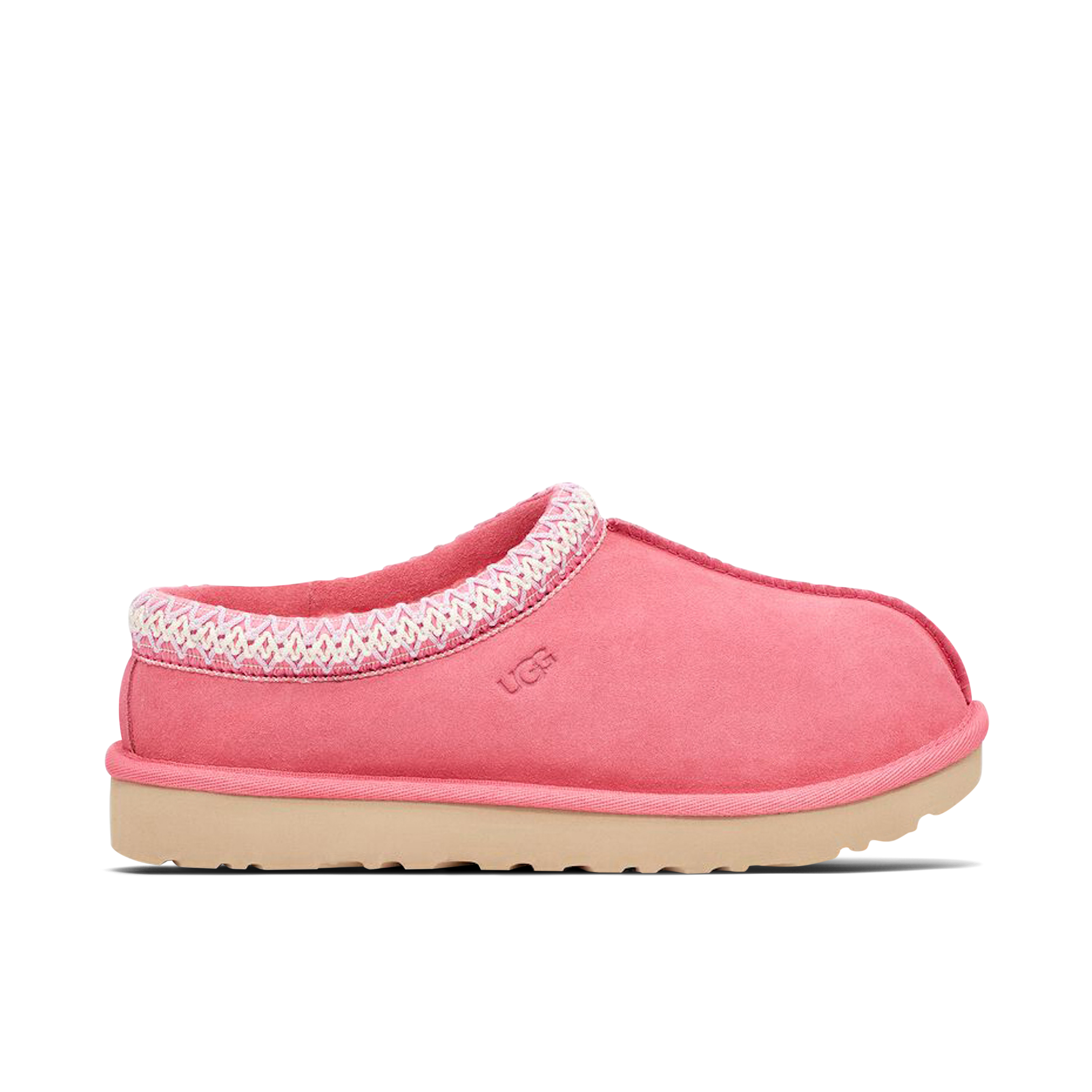 UGG Women's Scuffette Pink Crystal Suede Shearling Slippers