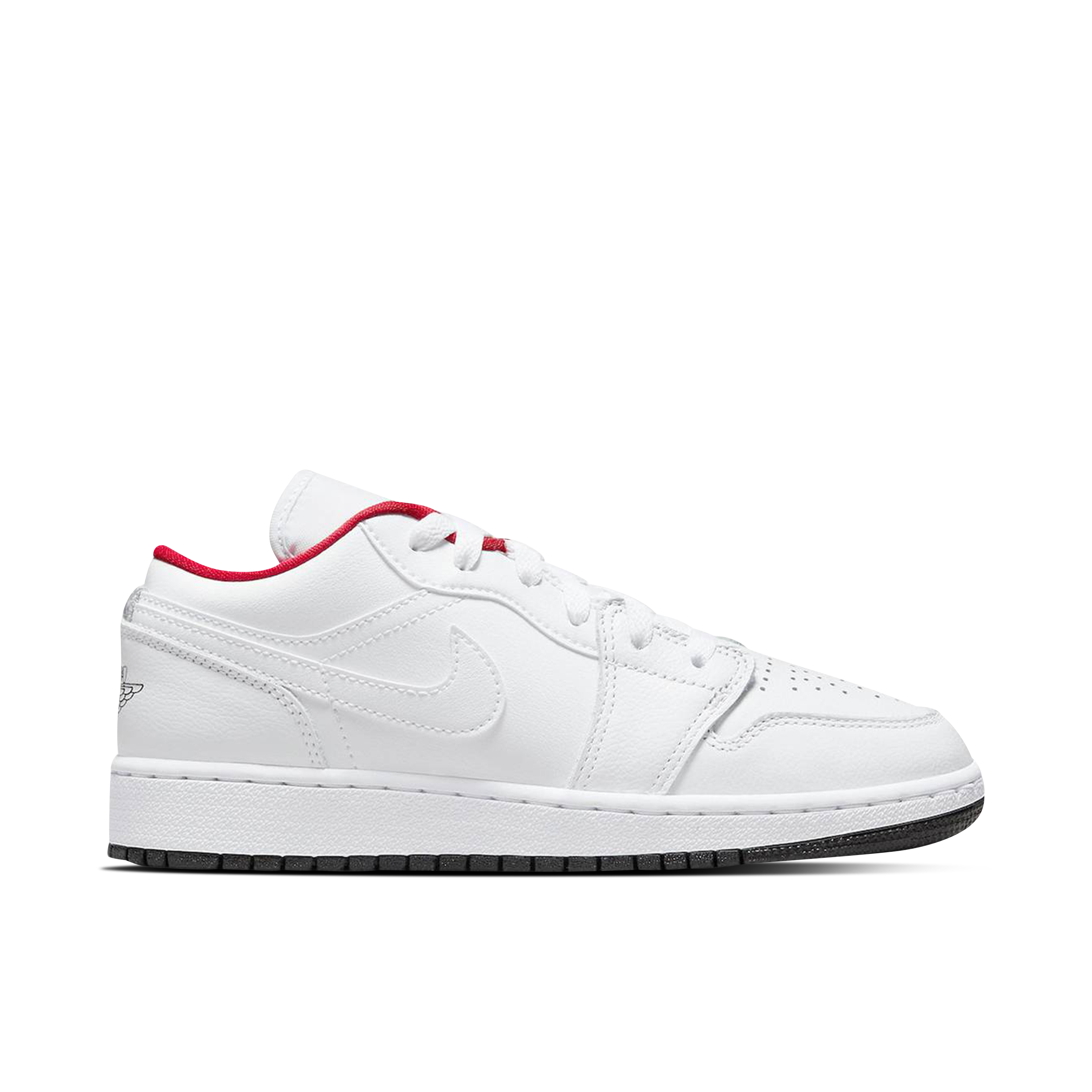 Air Jordan 1 Low White Gym Red Gs 