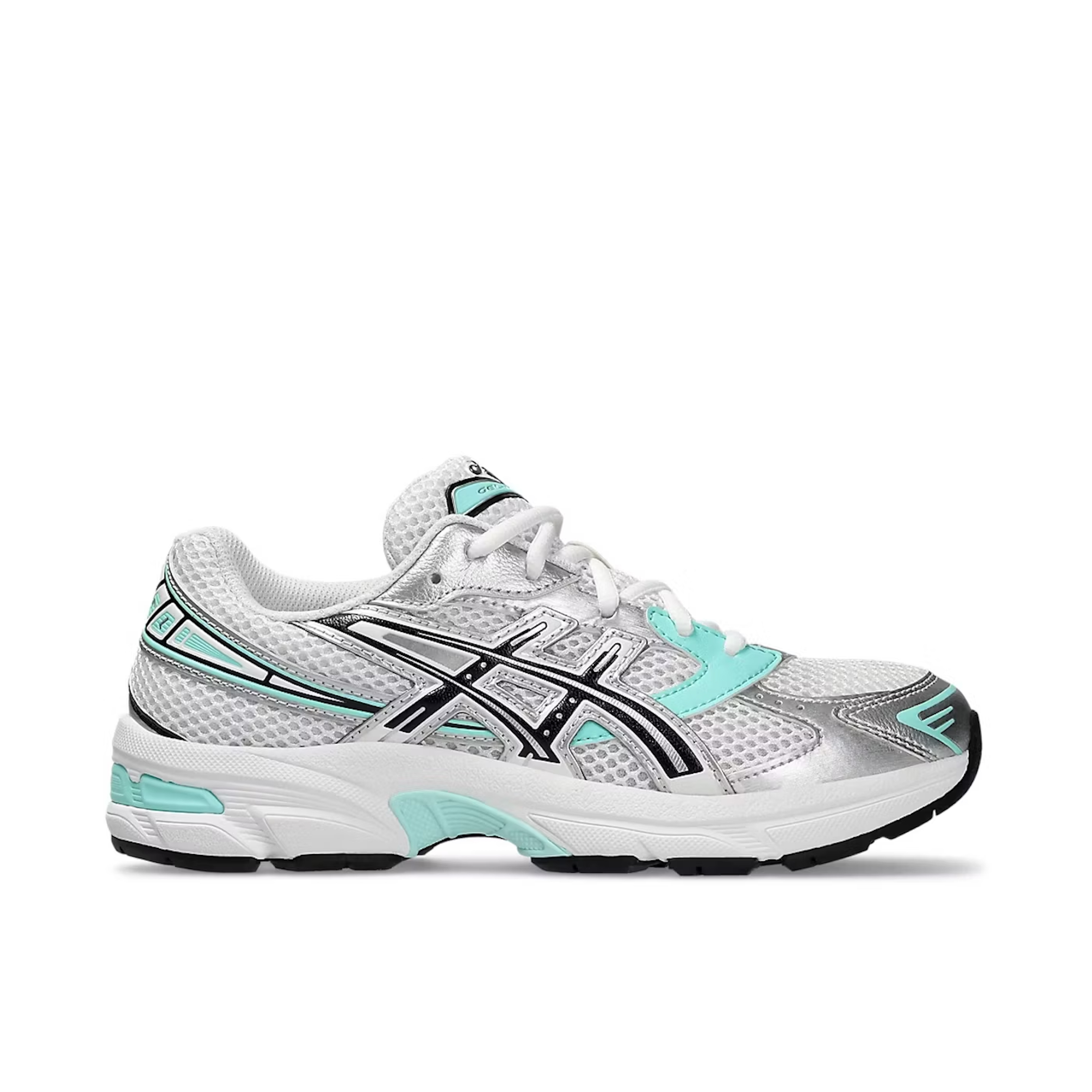 ASICS Gel-1130 White Aqua GS | 1204A163-102 | Laced