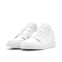 Air Jordan 1 Low Triple White GS | 553560-130 | Laced