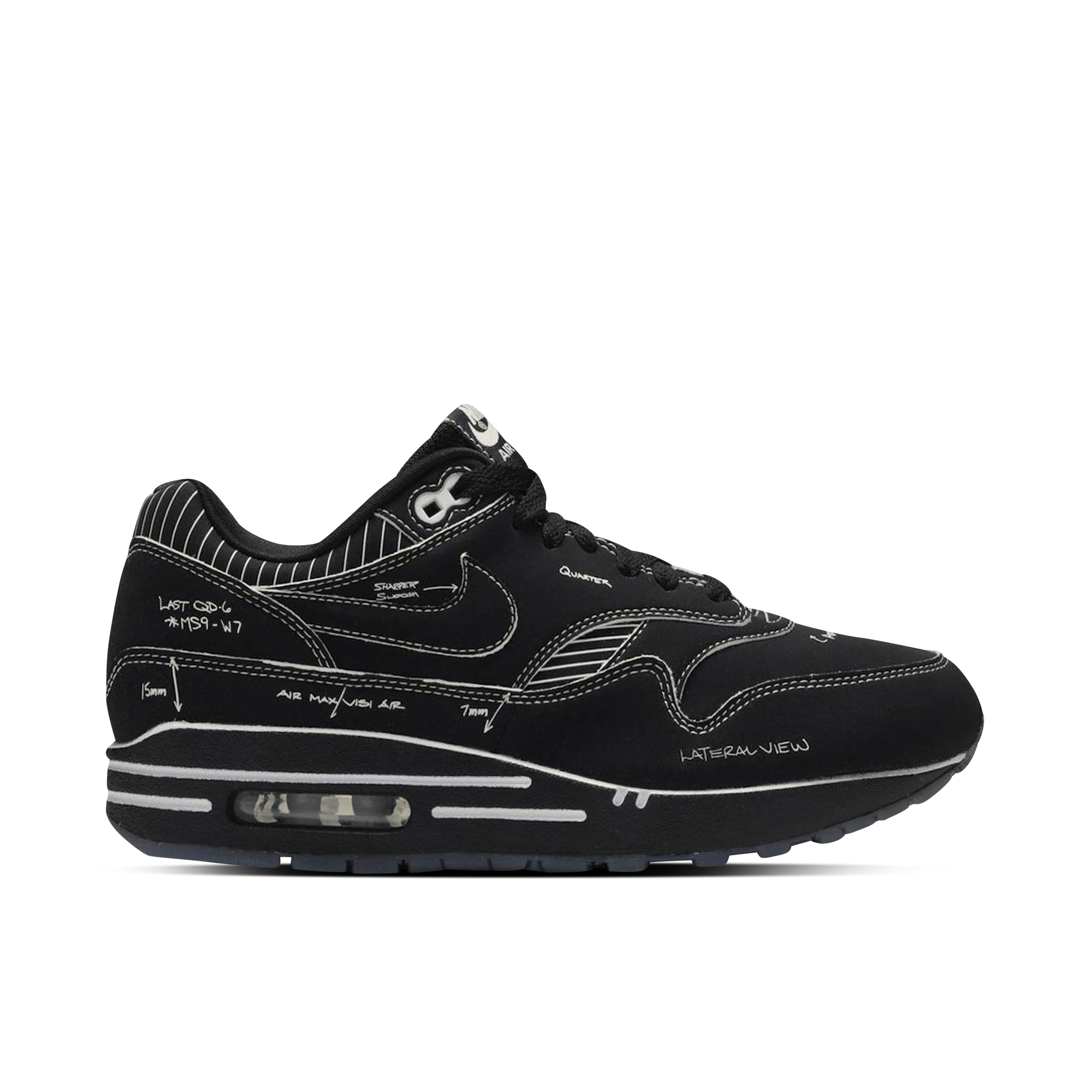 Nike Air Max 1 Sketch to Shelf Black | CJ4286-001 | Laced