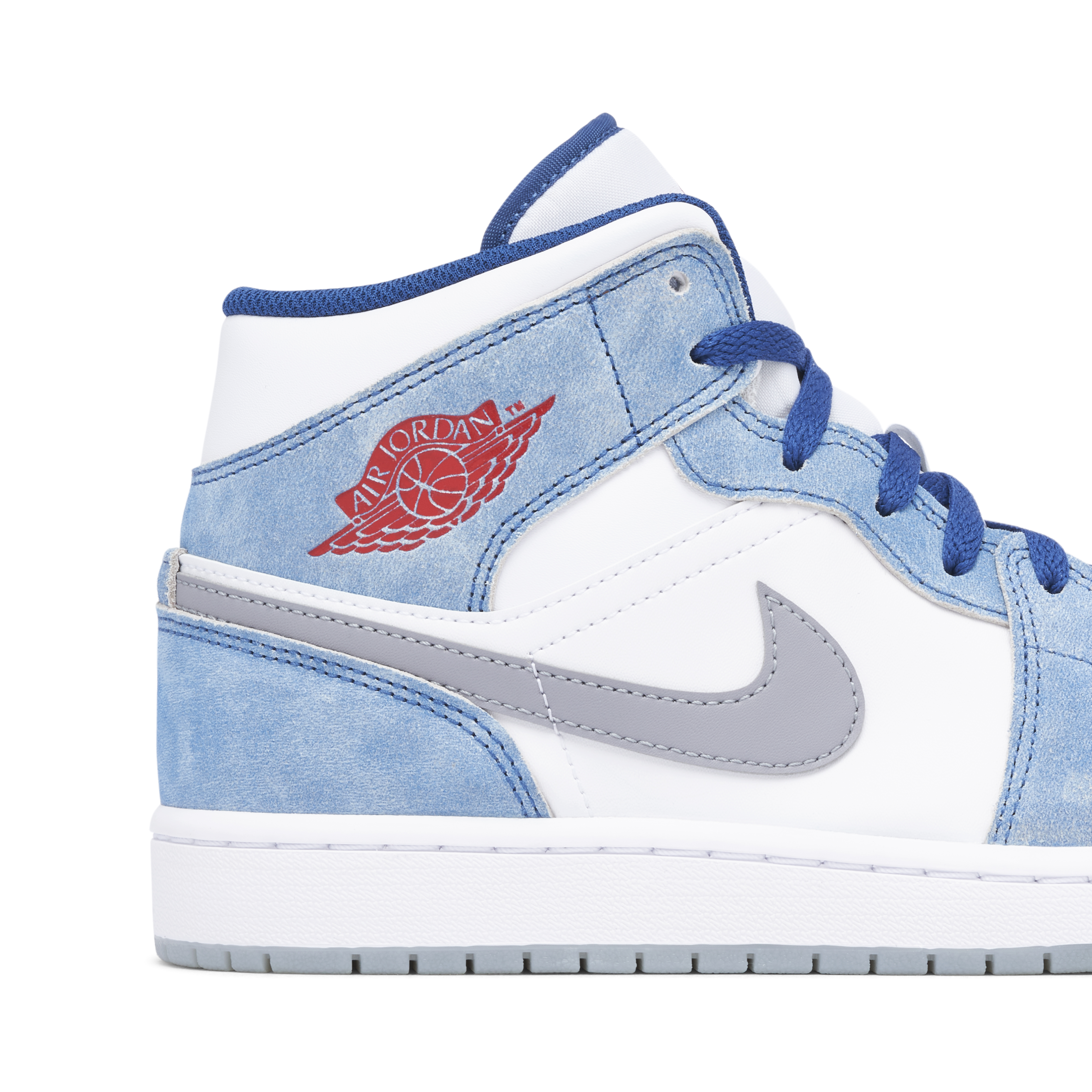 Air Jordan 1 Mid French Blue Fire Red | DN3706-401 | Laced