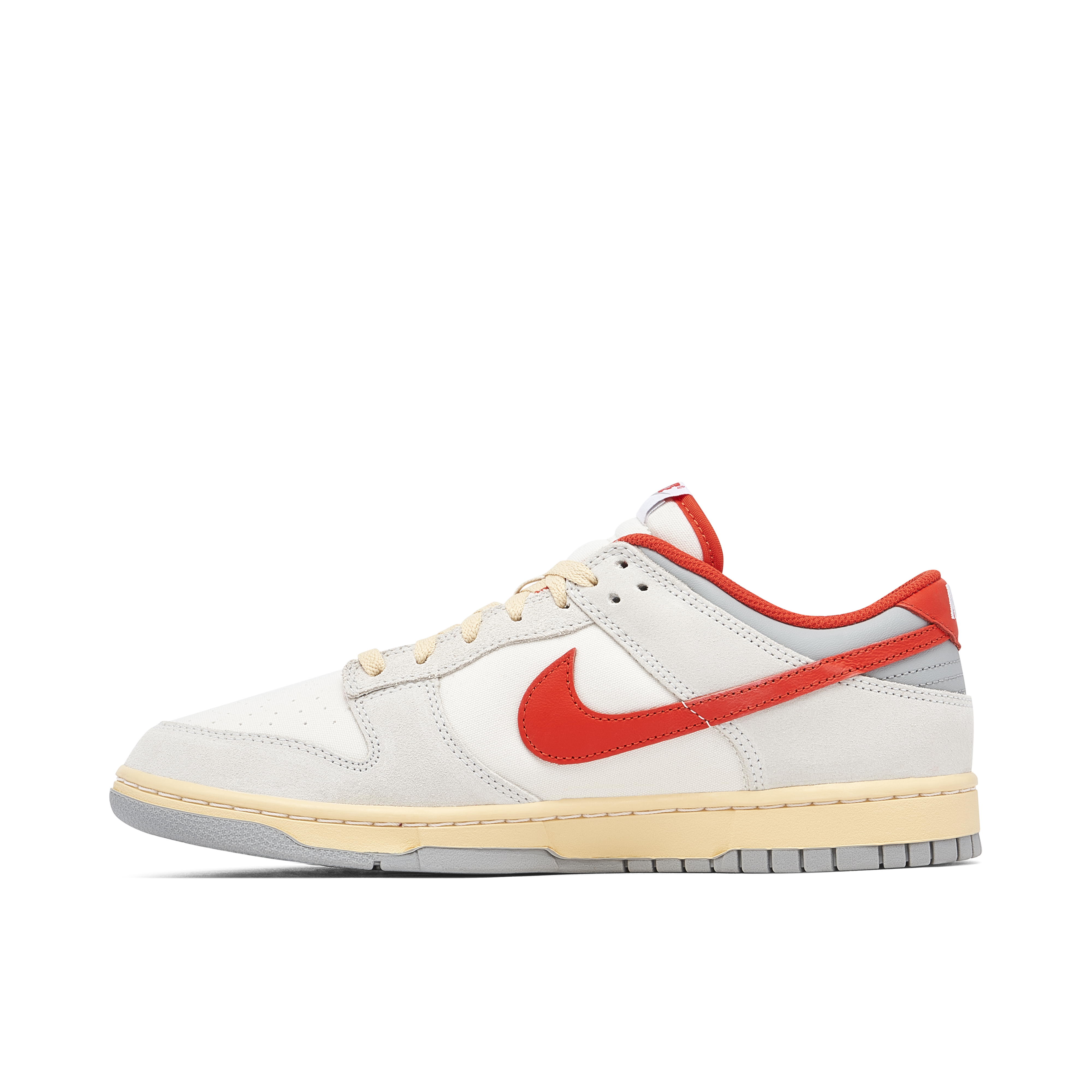 Nike Dunk Low Athletic Department Grey Red | FJ5429-133 | Laced