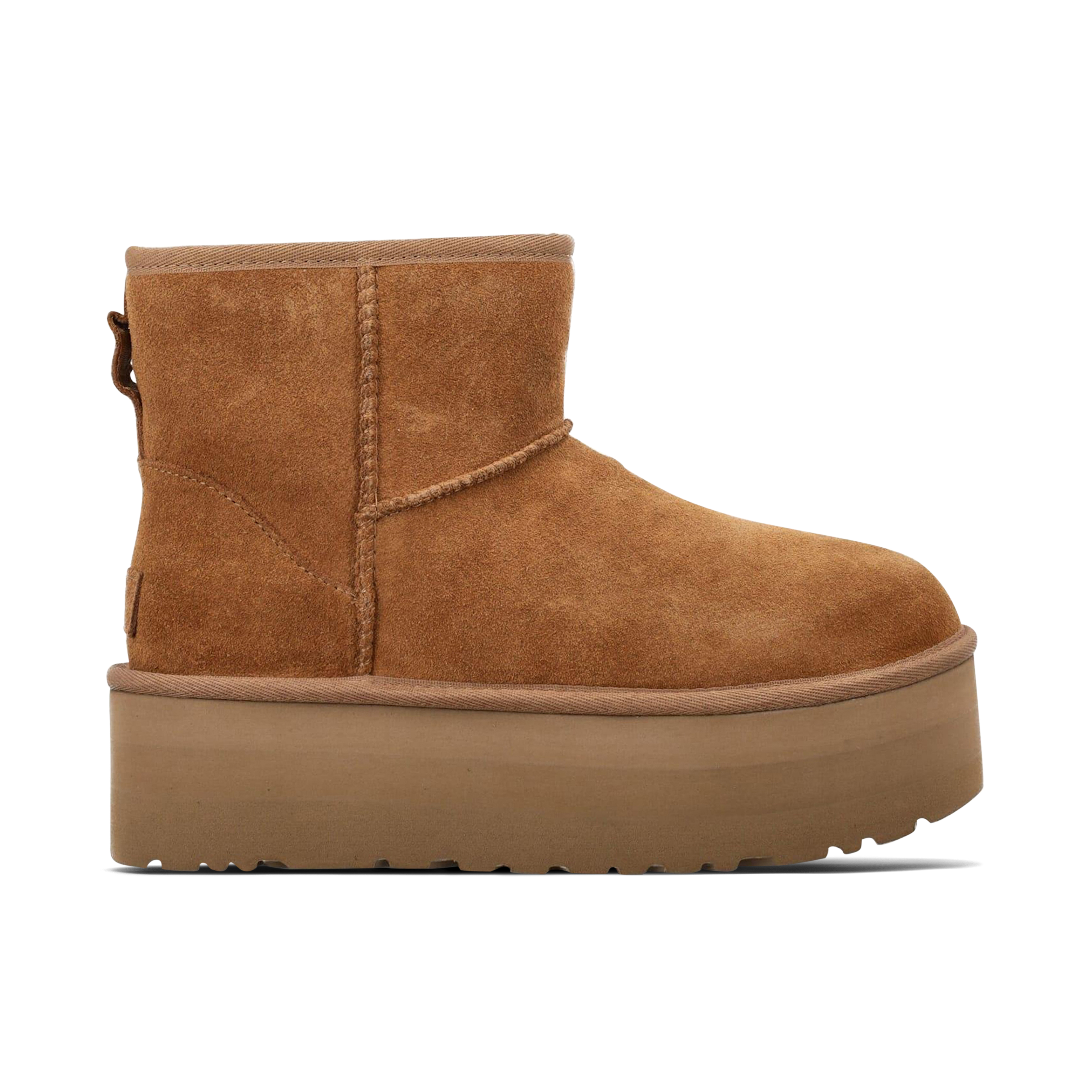 UGG Classic Ultra Mini Platform Chestnut Womens | 1135092-CHE | Laced