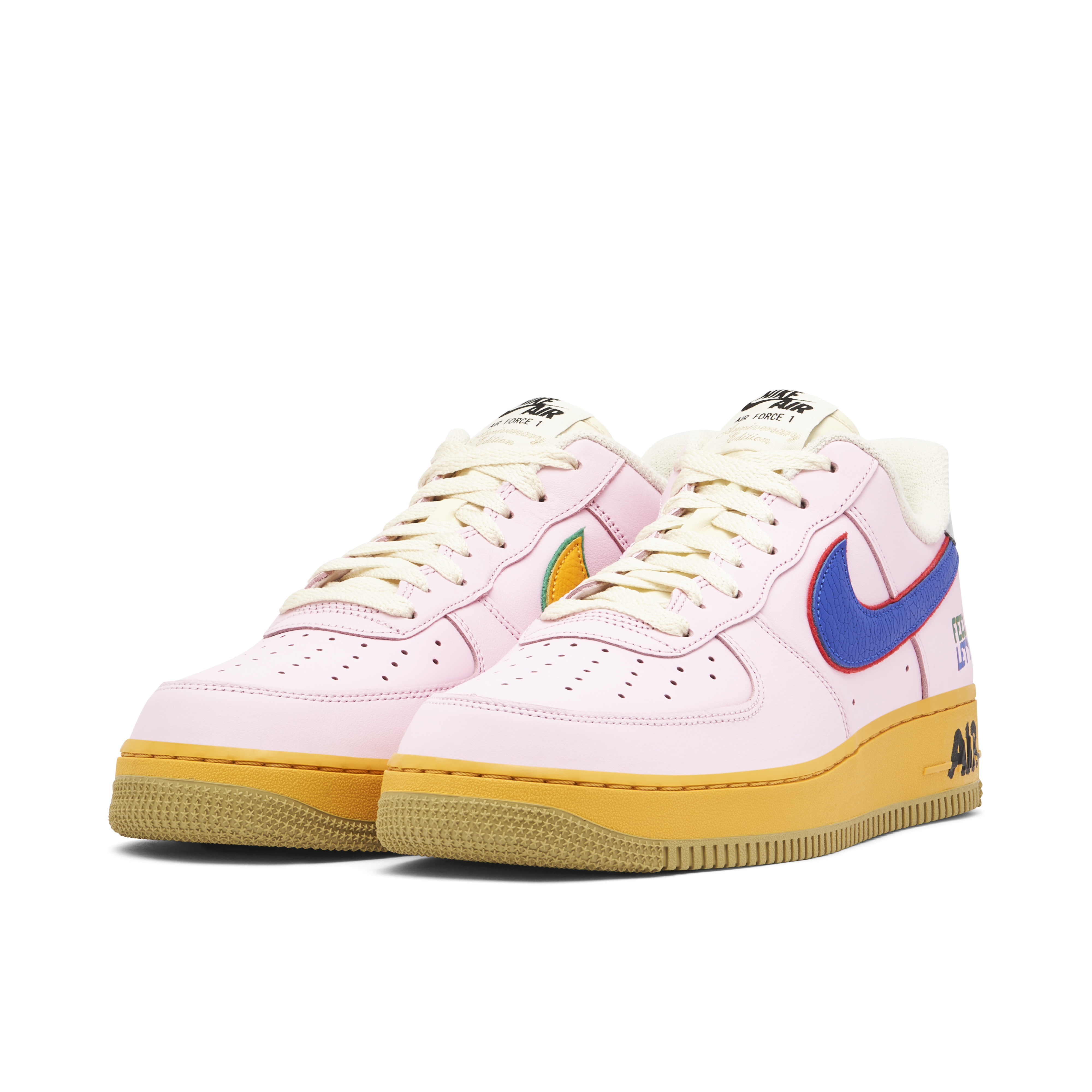 Nike Air Force 1 Low Feel Free Let s Talk DX2667 600 Laced