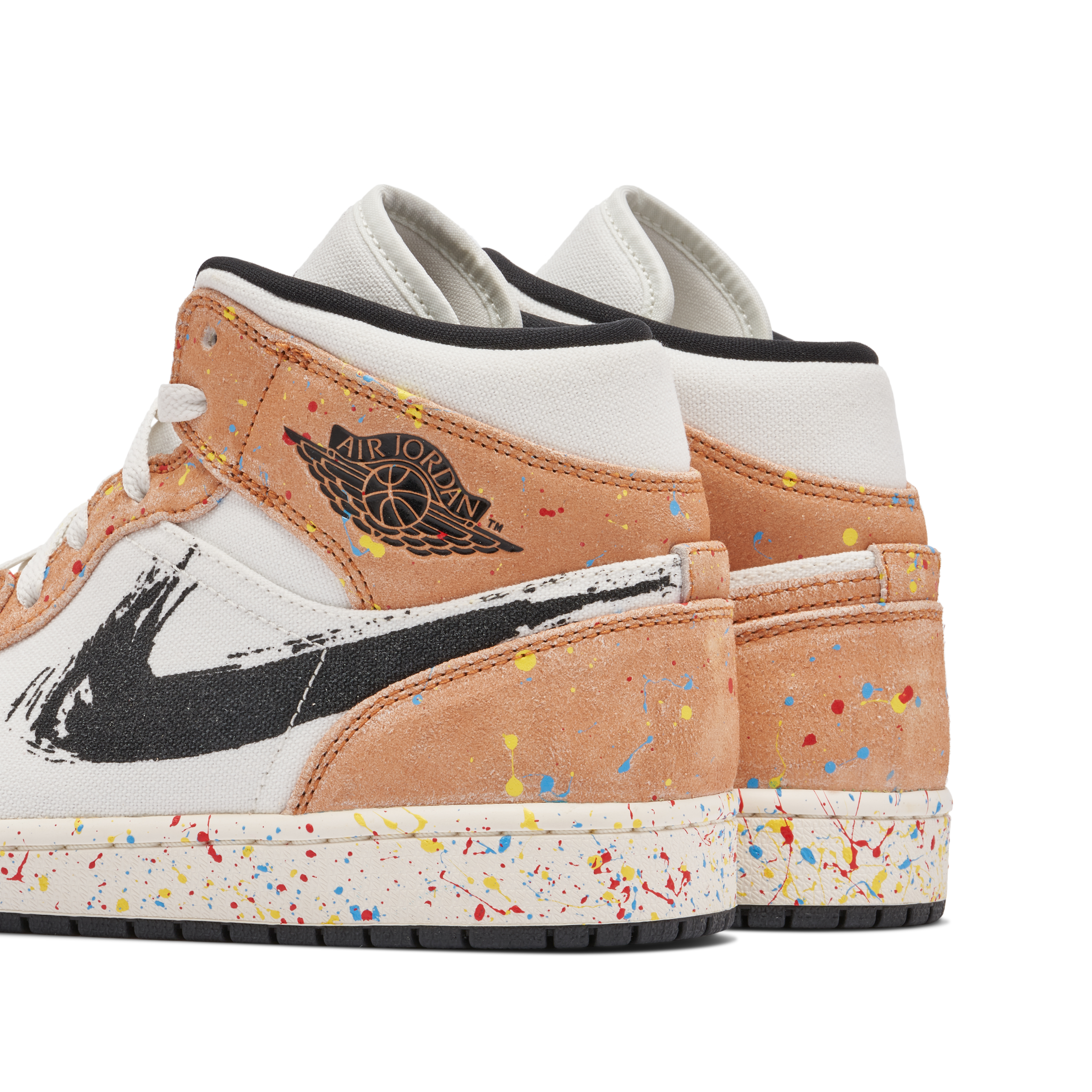 Air jordan 1 paint hot sale splatter