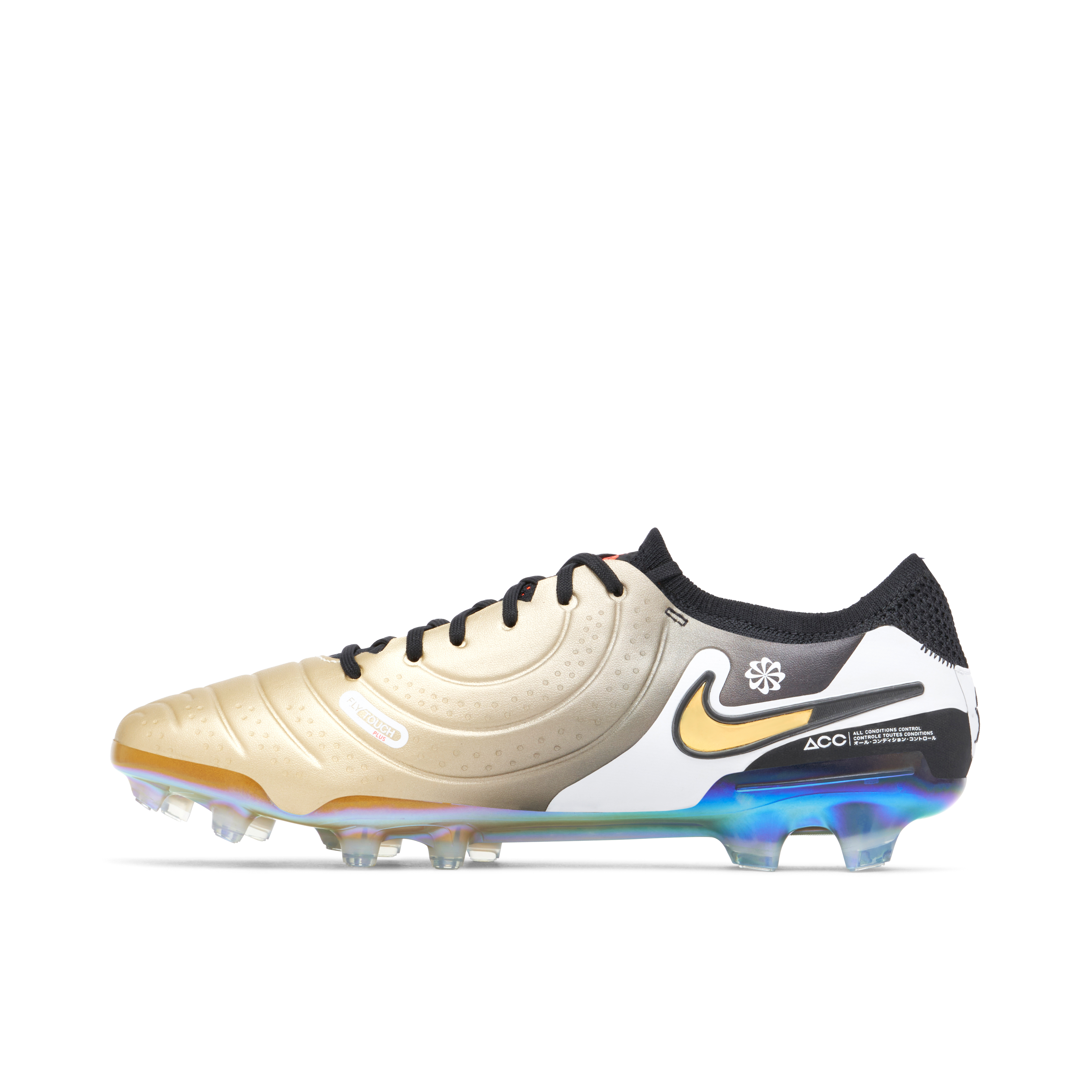 Nike Tiempo Legend 10 Elite FG Golden Touch FJ2515 900 Laced