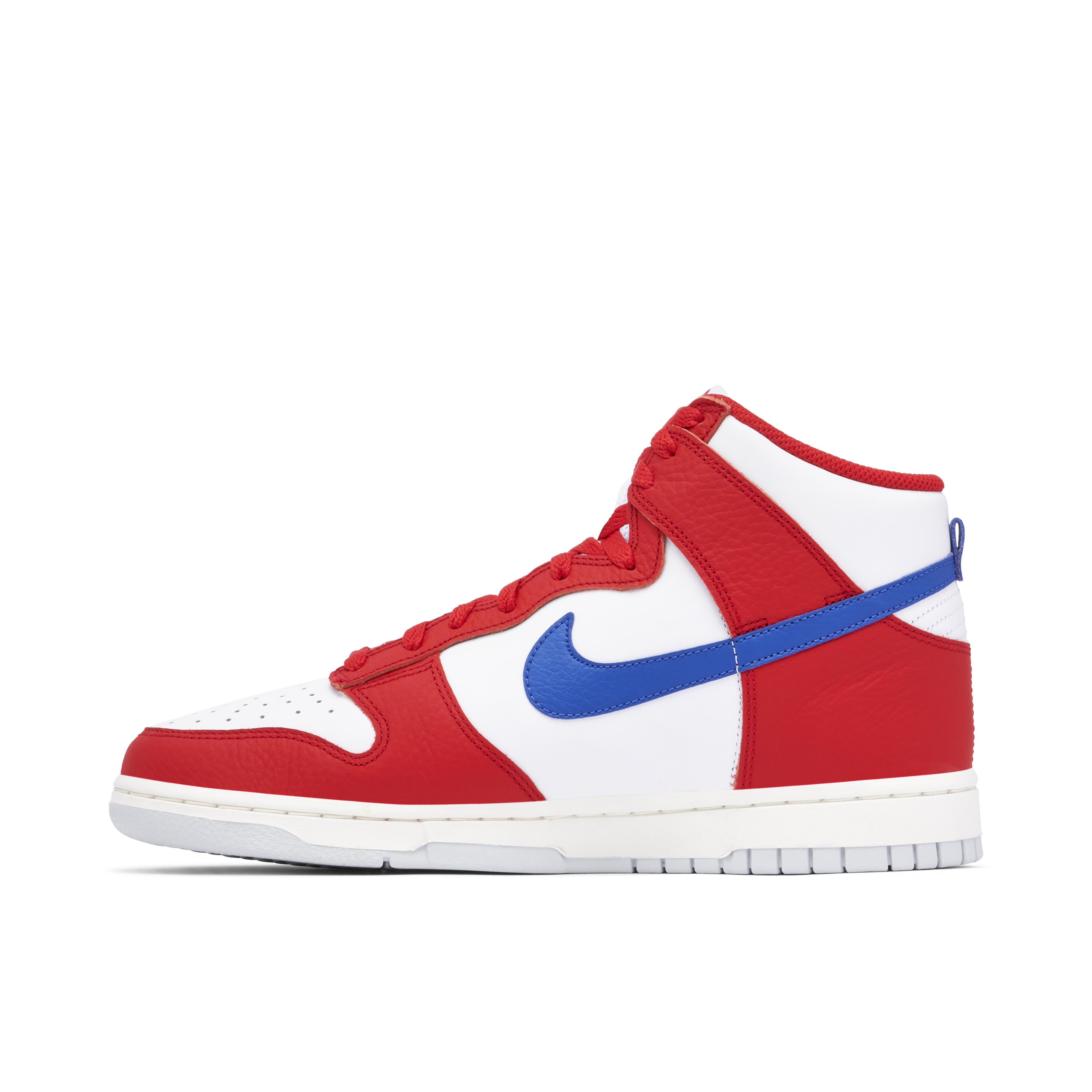 Blue red white clearance nike