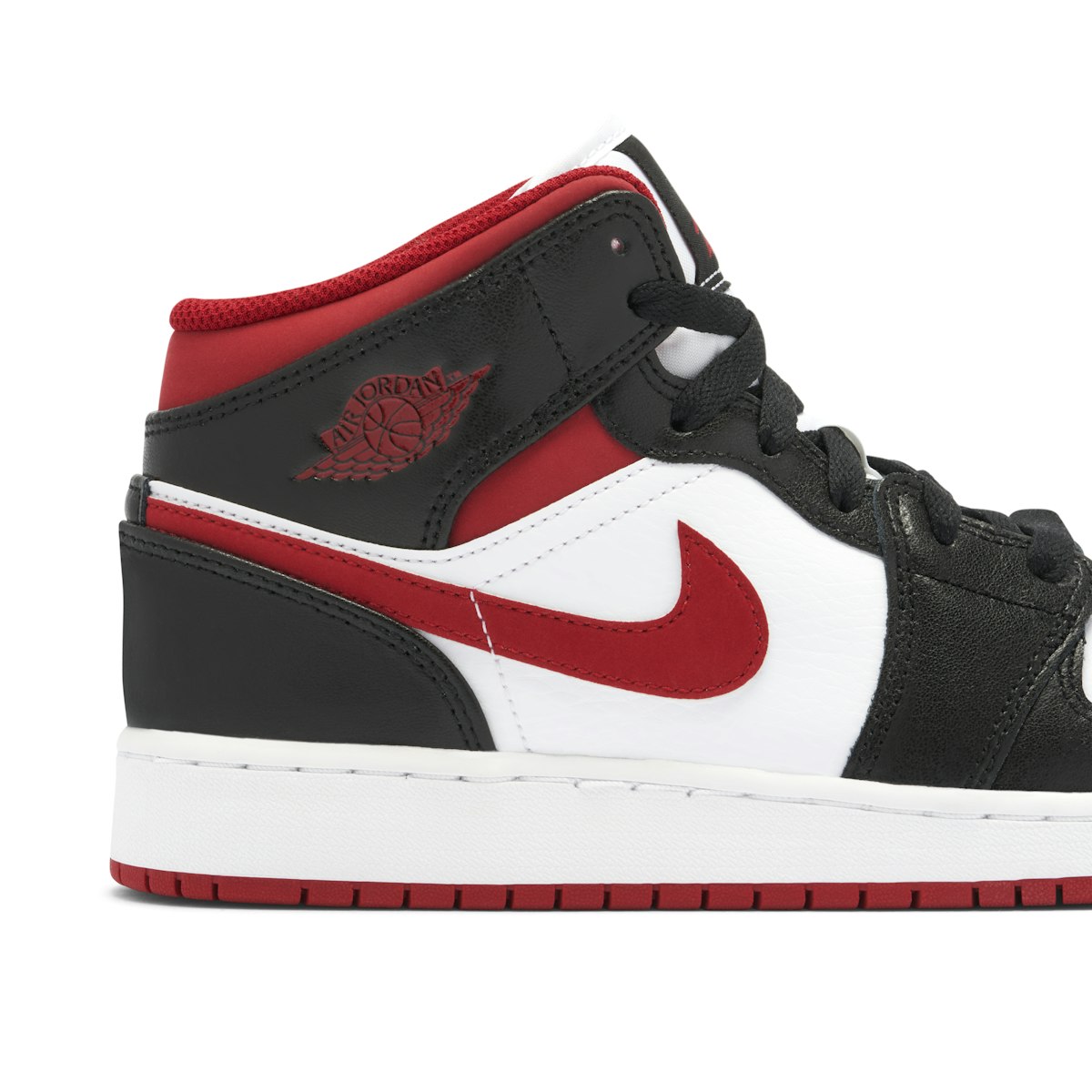 air jordan 1 black gym red mid