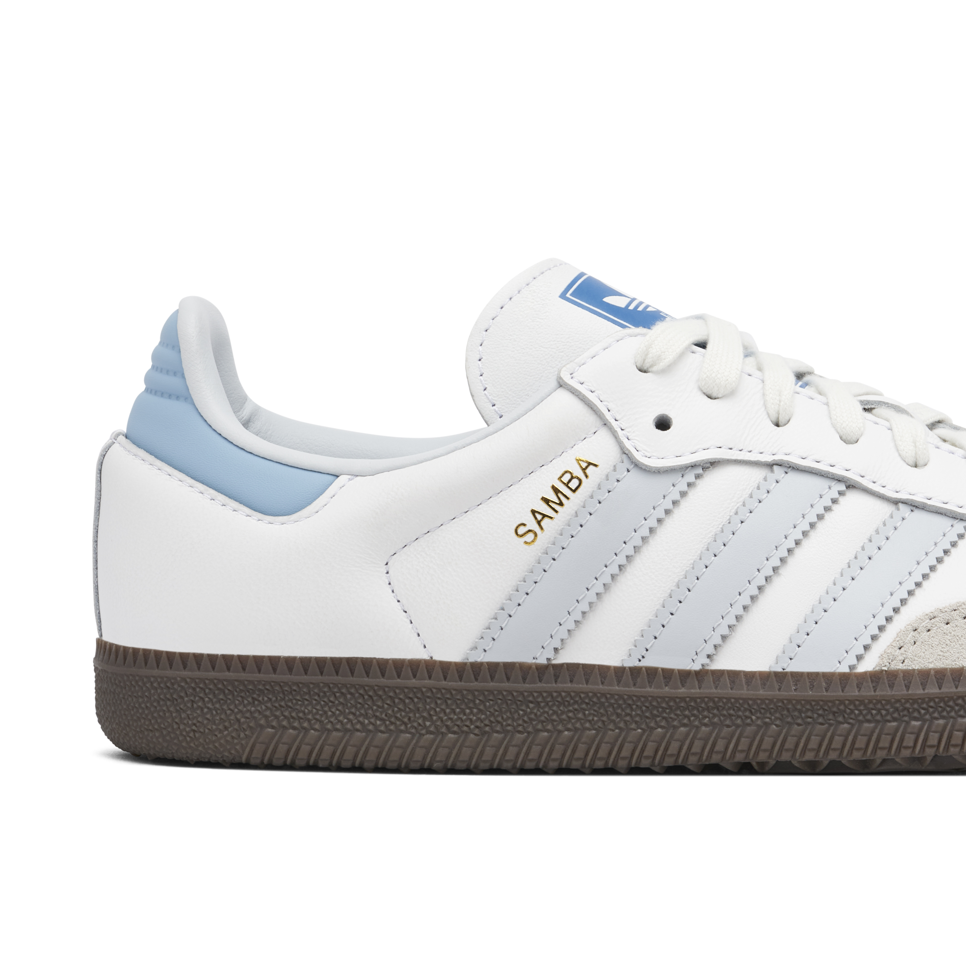 adidas Samba OG Core White Halo Blue | ID2055 | Laced