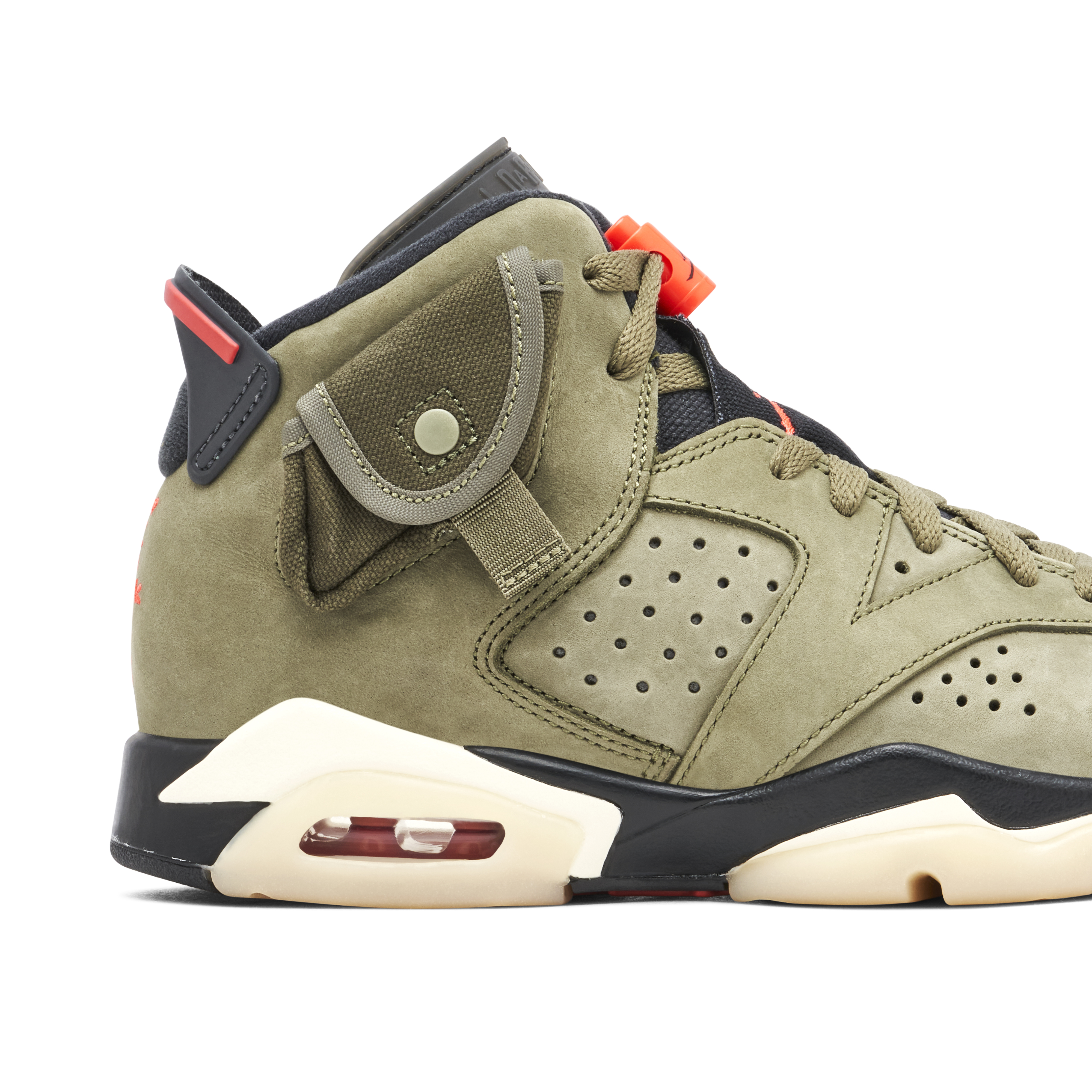 Travis Scott x Air Jordan 6 Olive GS | CN1085-200 | Laced