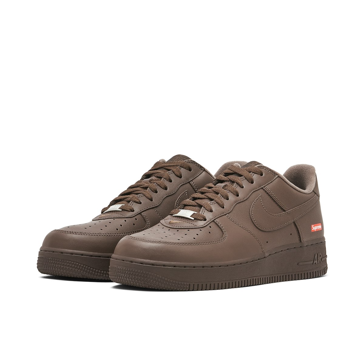 Nike Air Force 1 Low x Supreme Baroque Brown | CU9225-200 | Laced