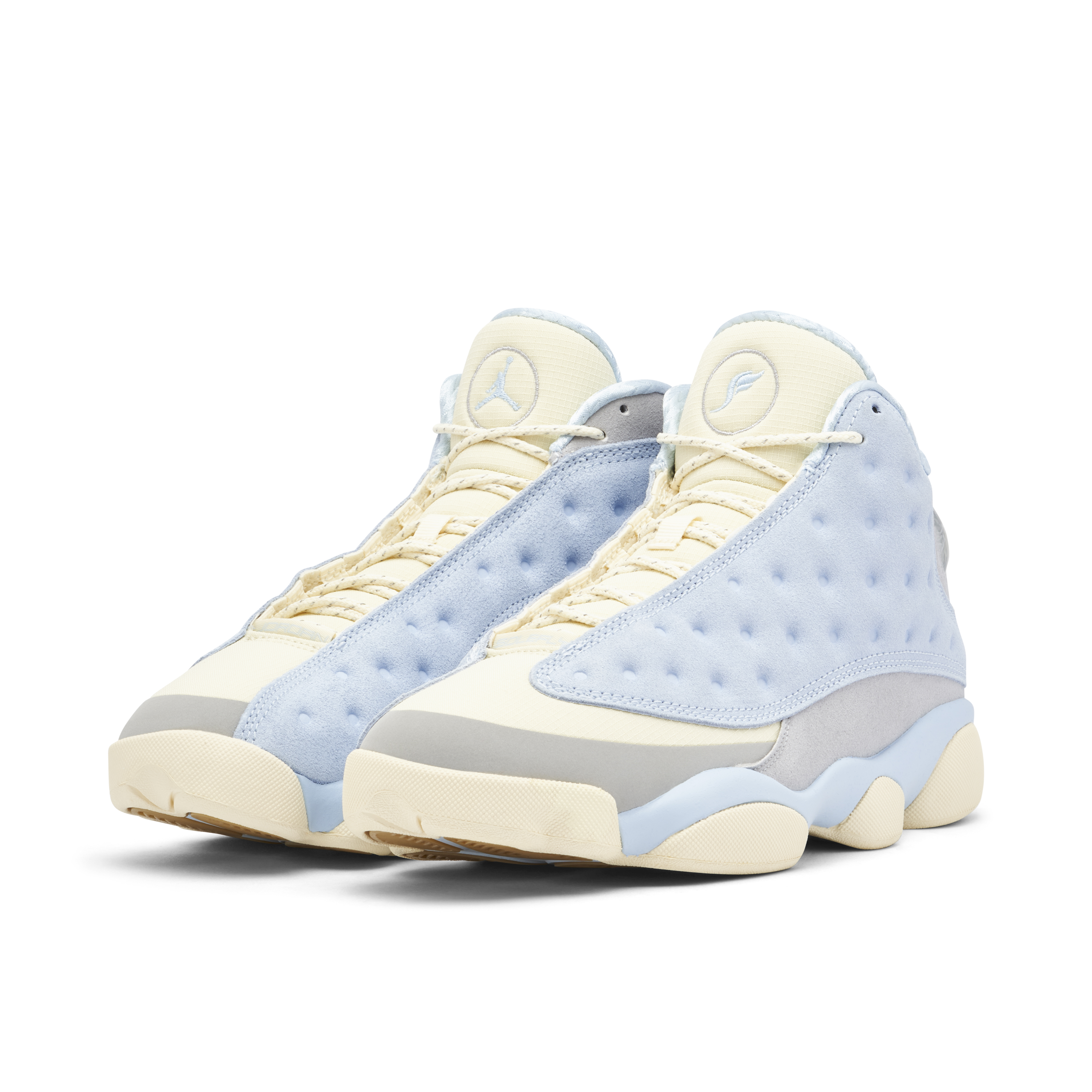 Blue and store white jordan 13