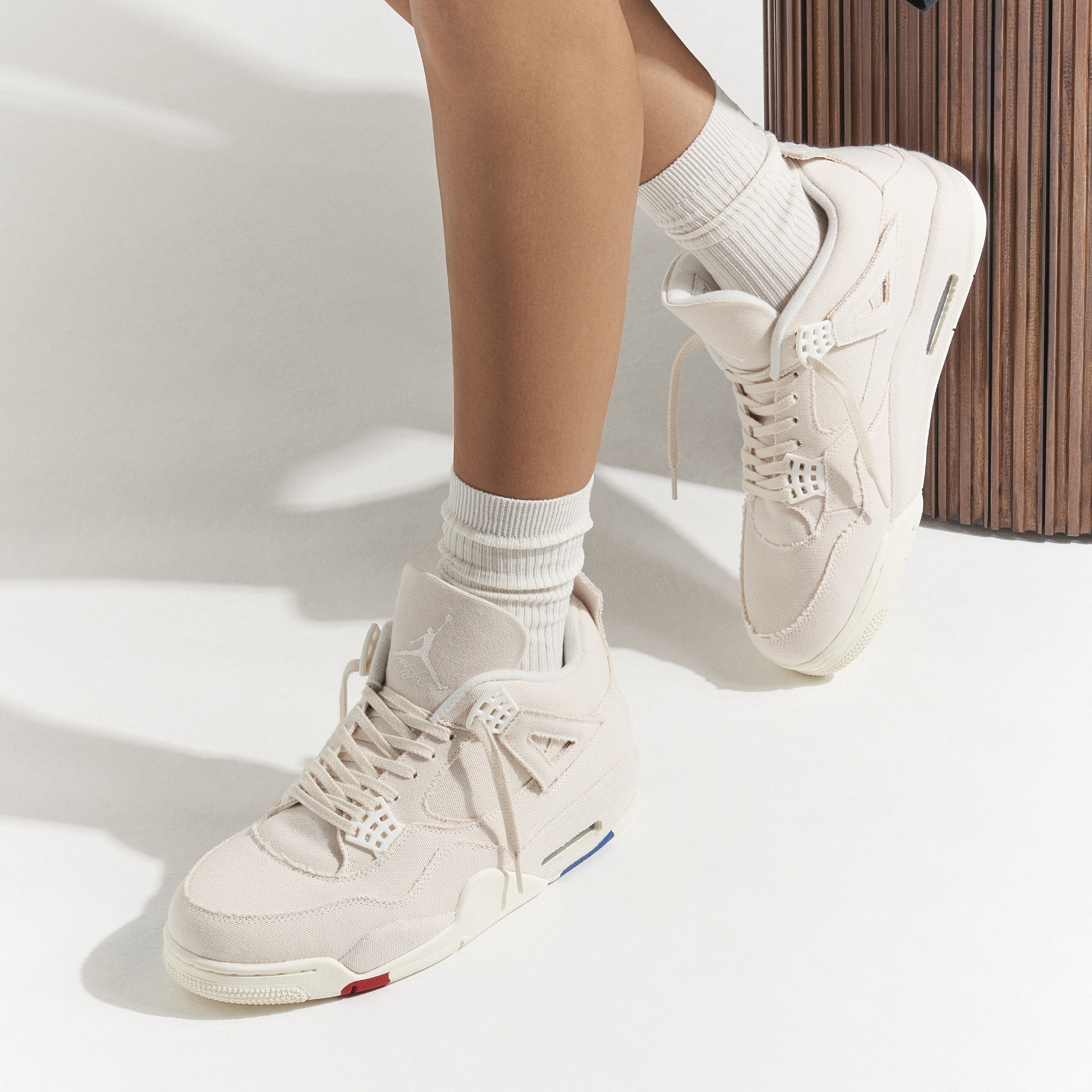 Air Jordan 4 Blank Canvas Womens