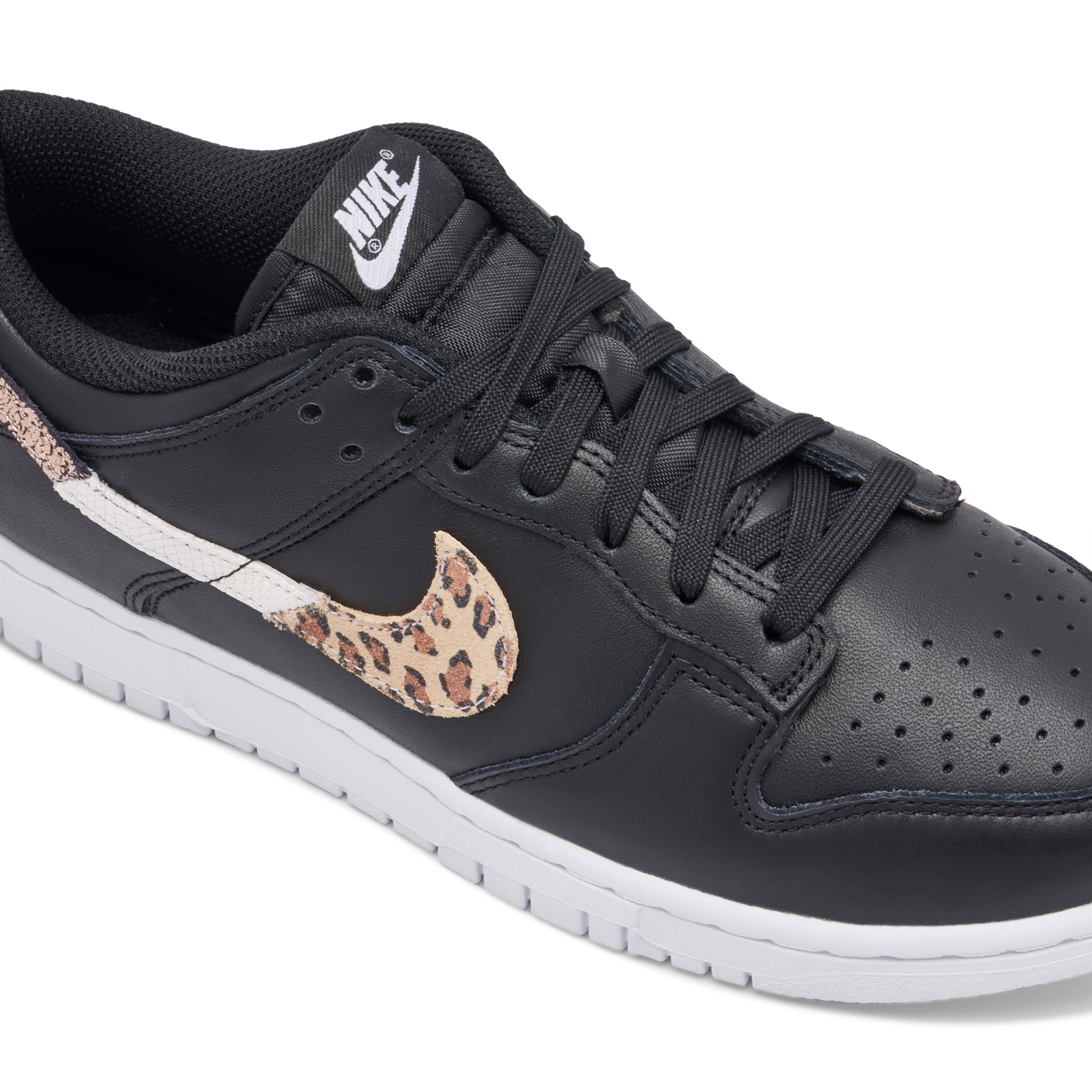 Nike free leopard on sale black