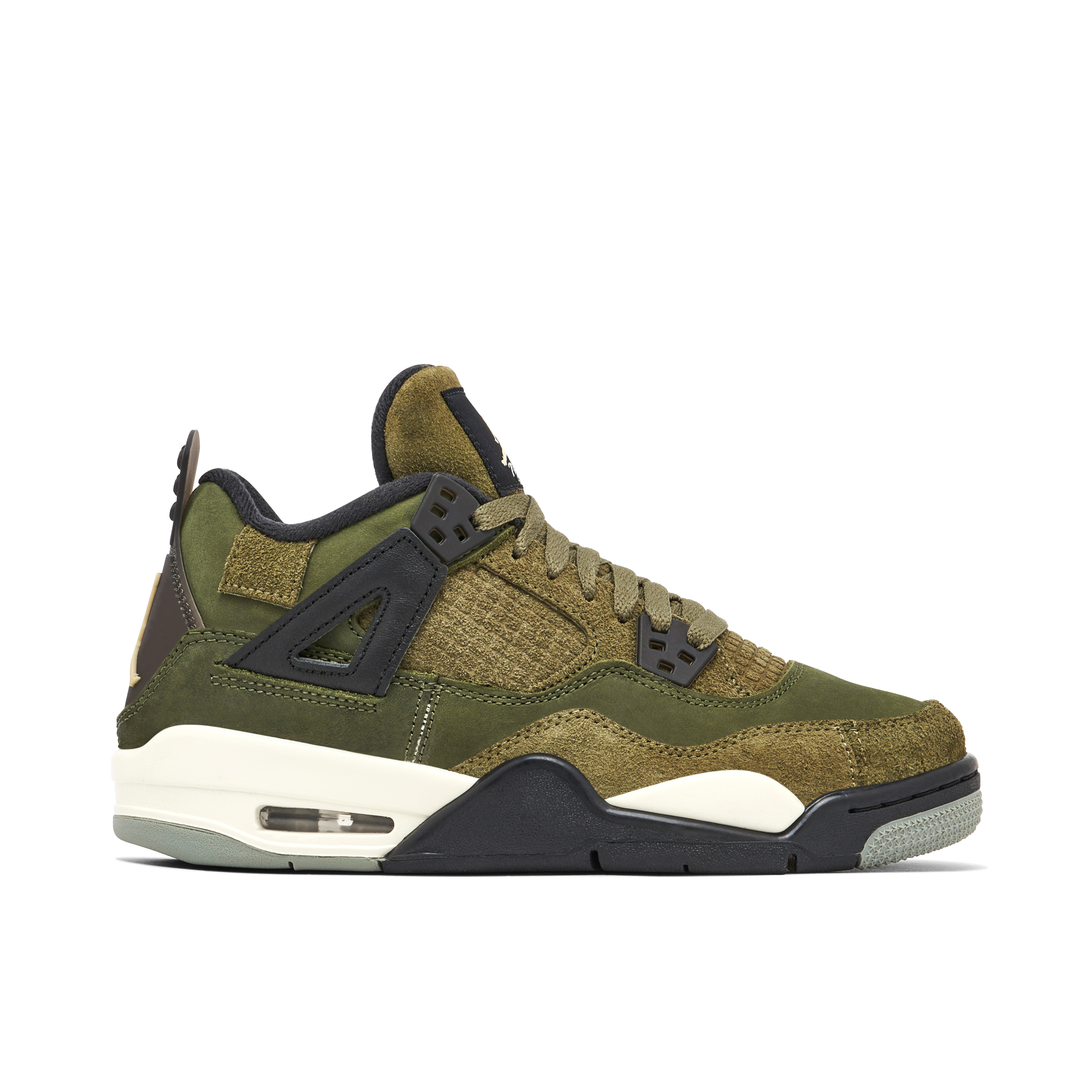 Jordan 4 x travis scott outlet olive