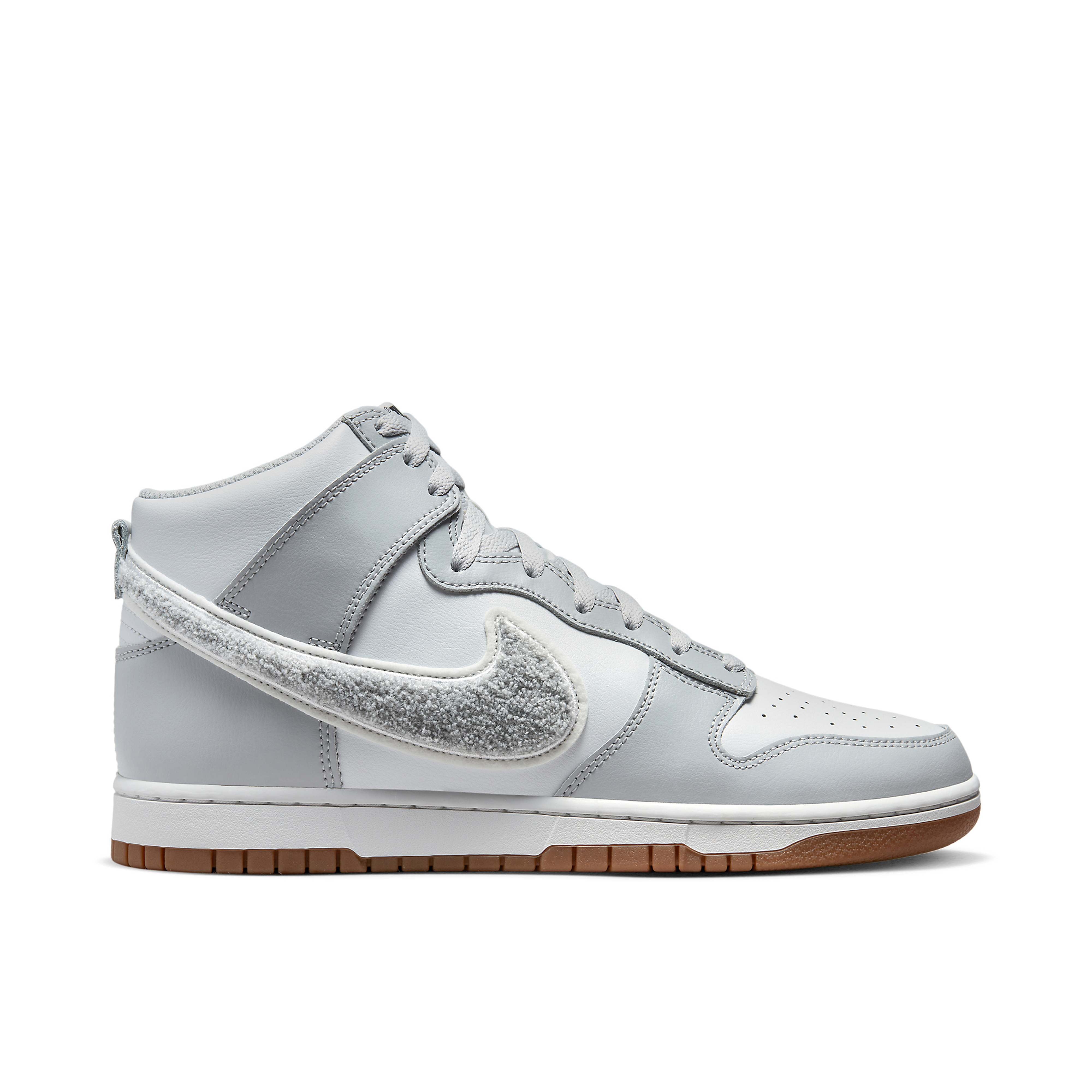 Silver nike dunks high cheap womens