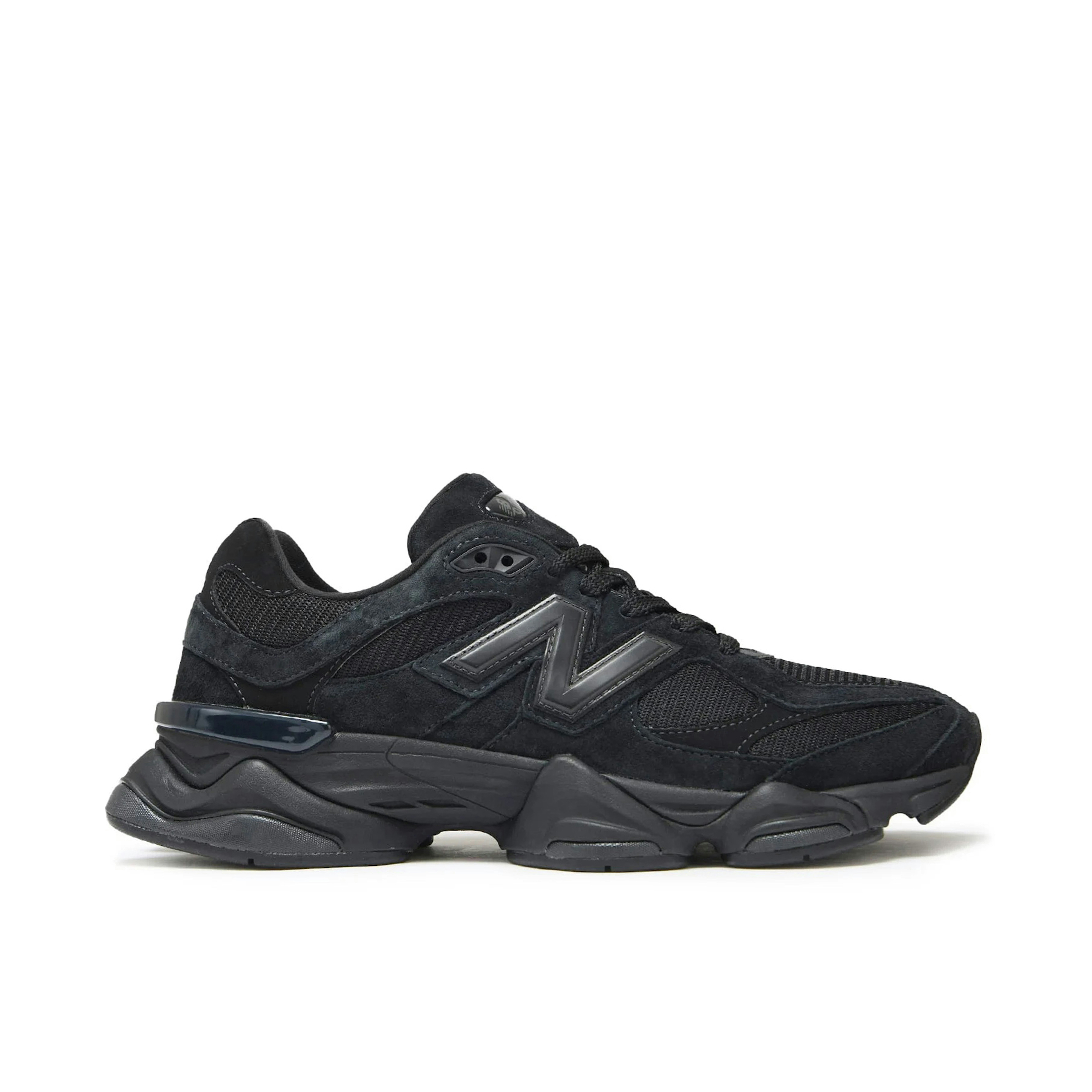 New Balance 9060 Triple Black U9060bpm Laced