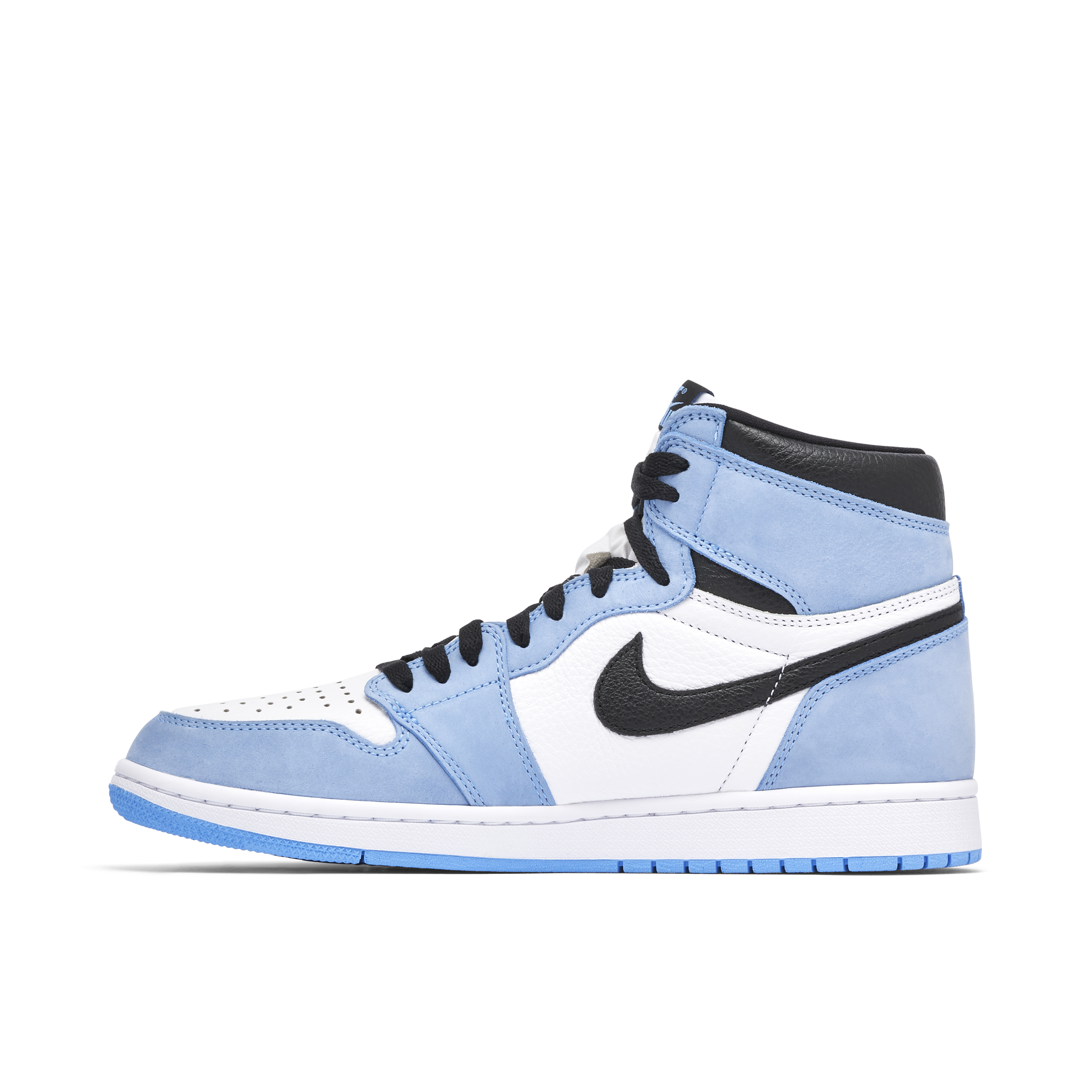 Jordan 1 Retro High OG 'UNC Toe' Black or UNC Blue laces…??? : r/Sneakers