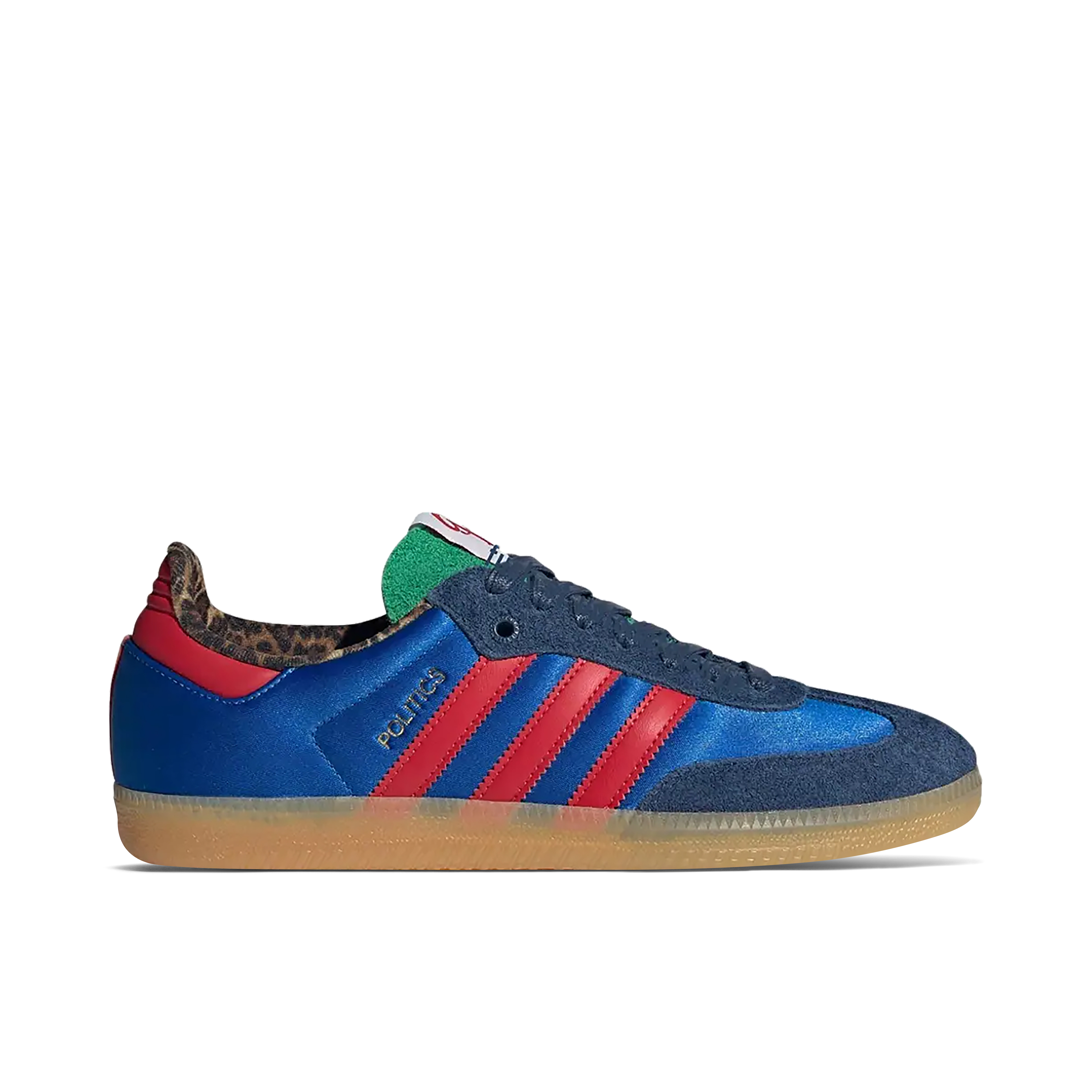 adidas Samba x Politics Blue Bird Scarlet IE0173 Laced