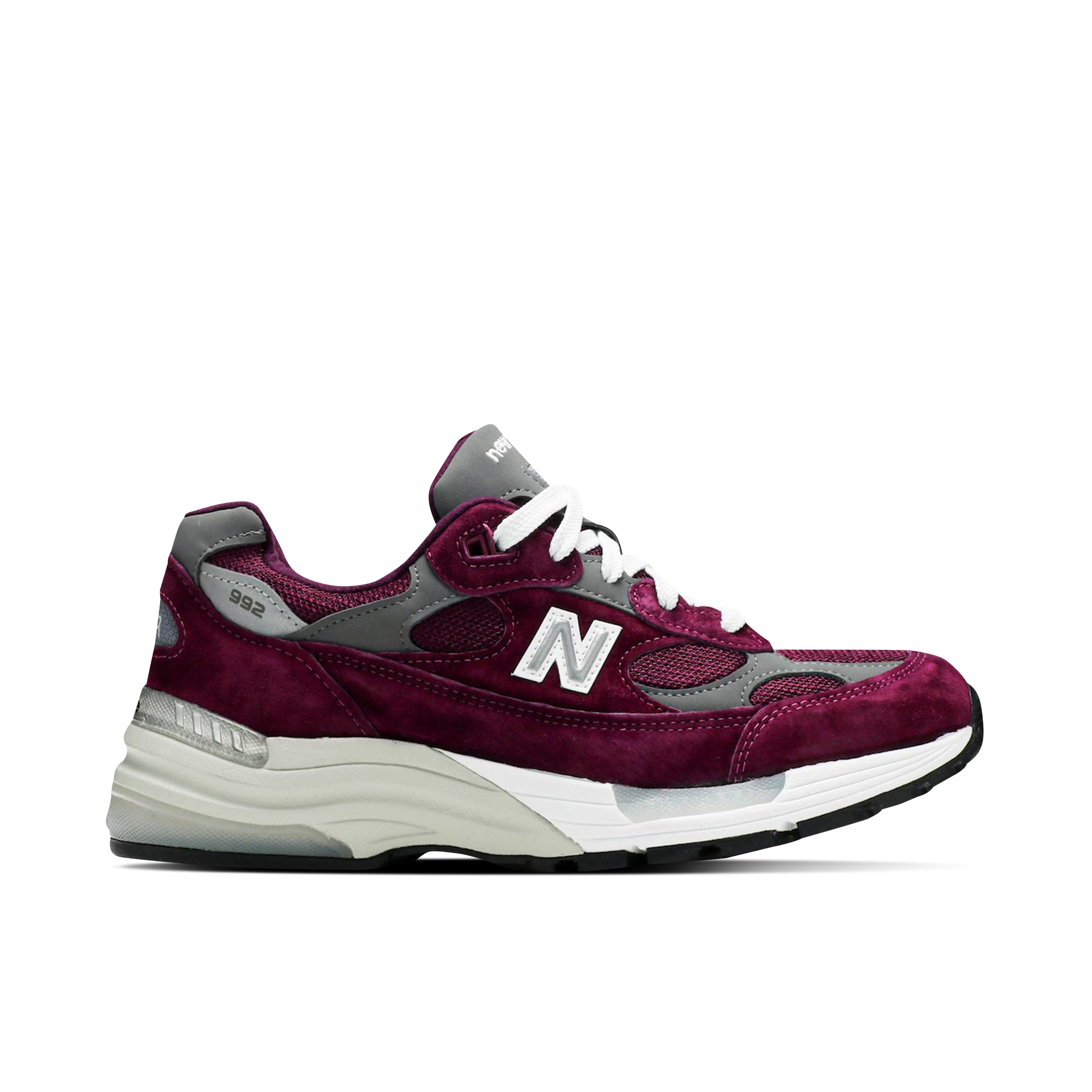New Balance 992 Made In USA Maroon | M992BA | Laced