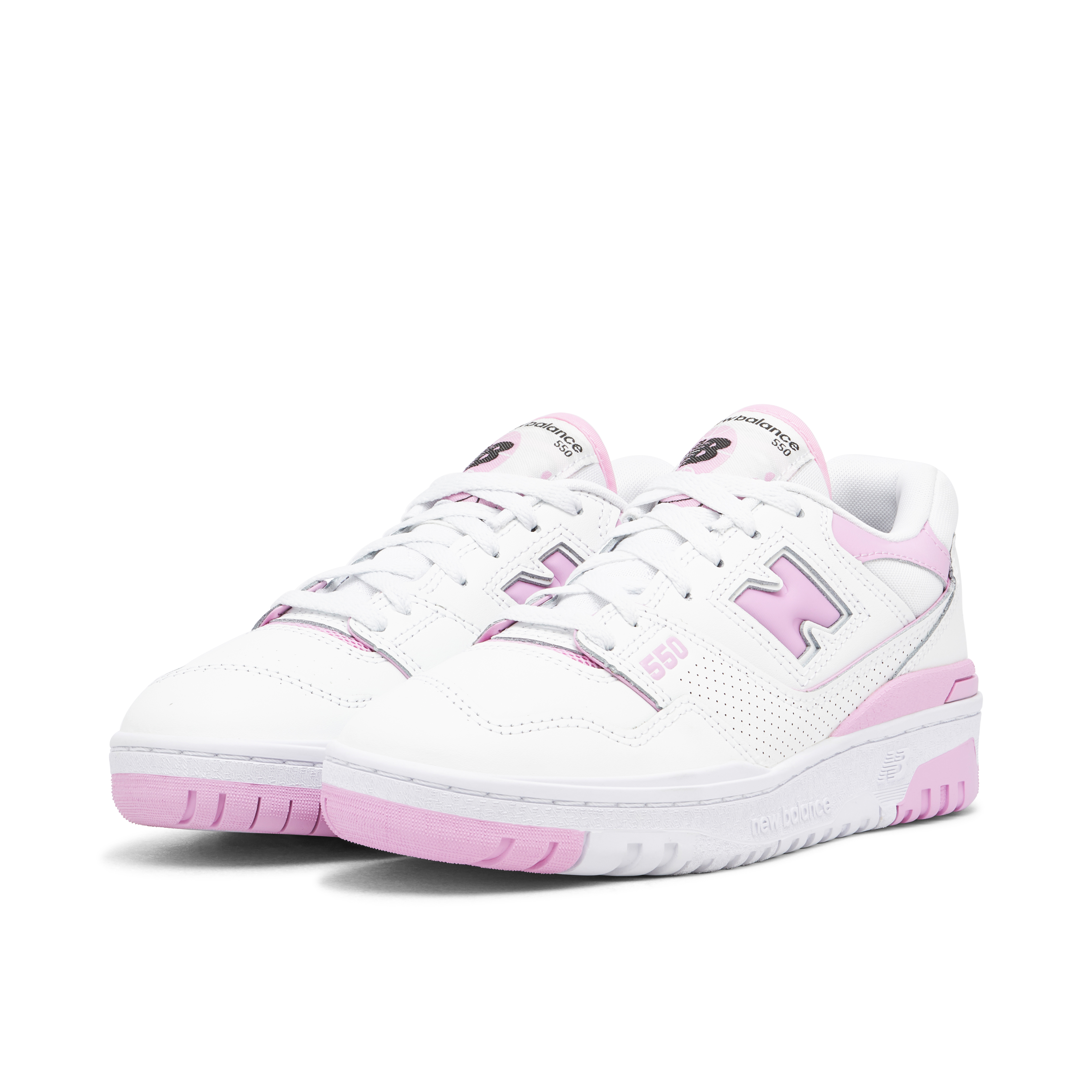 New Balance 550 White Bubblegum Pink Womens | BBW550BD | Laced