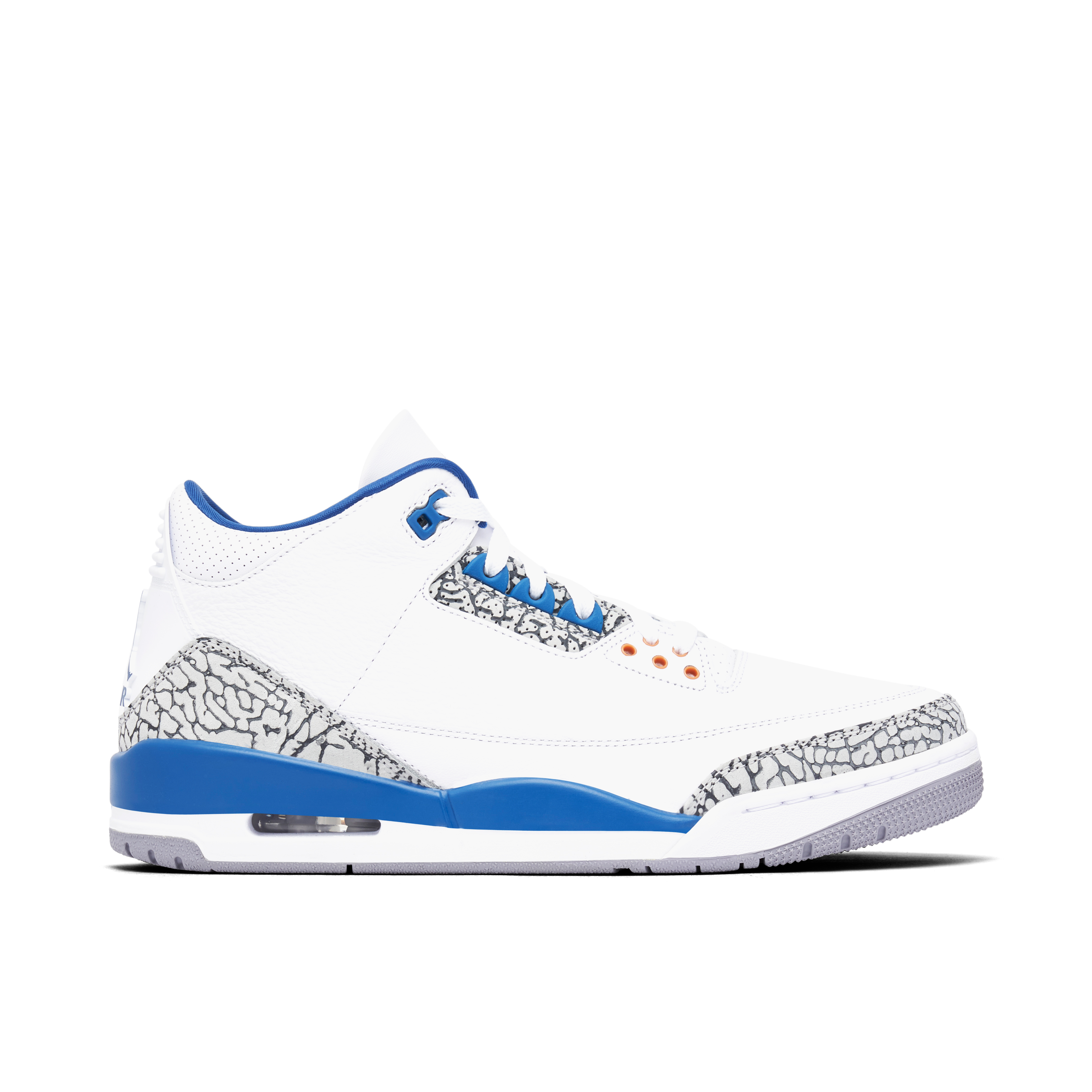 Jordan 3 white red 2024 blue