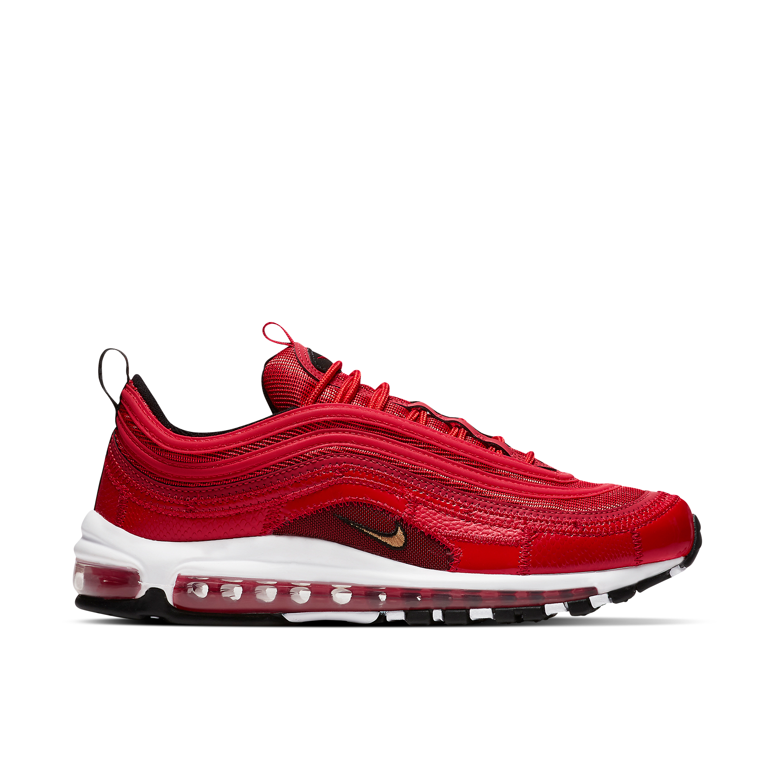 Nike air max 97 og pure platinum university clearance red